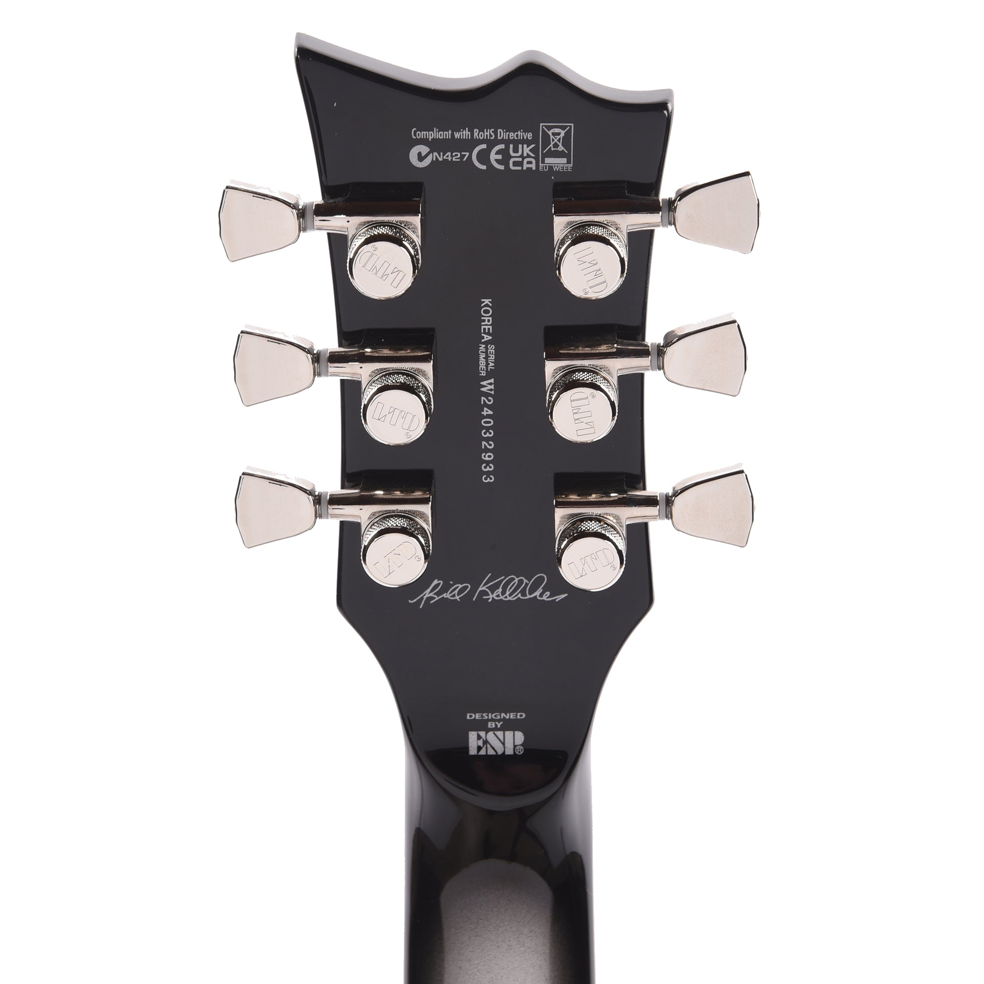 ESP LTD Bill Kelliher Royal Shiva Silver Sunburst Electric Guitars / Solid Body