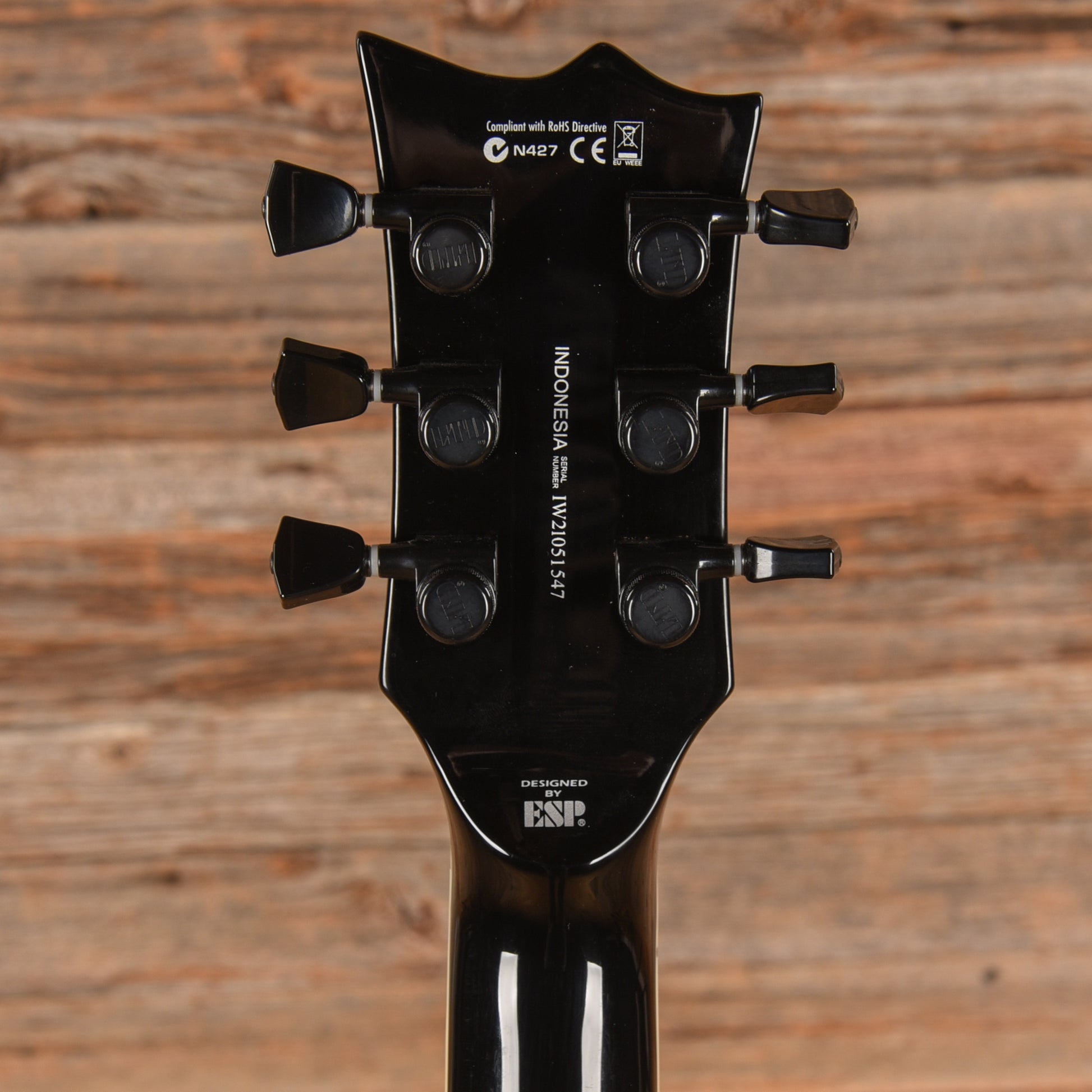 ESP LTD EC-1000 Deluxe Black 2021 Electric Guitars / Solid Body