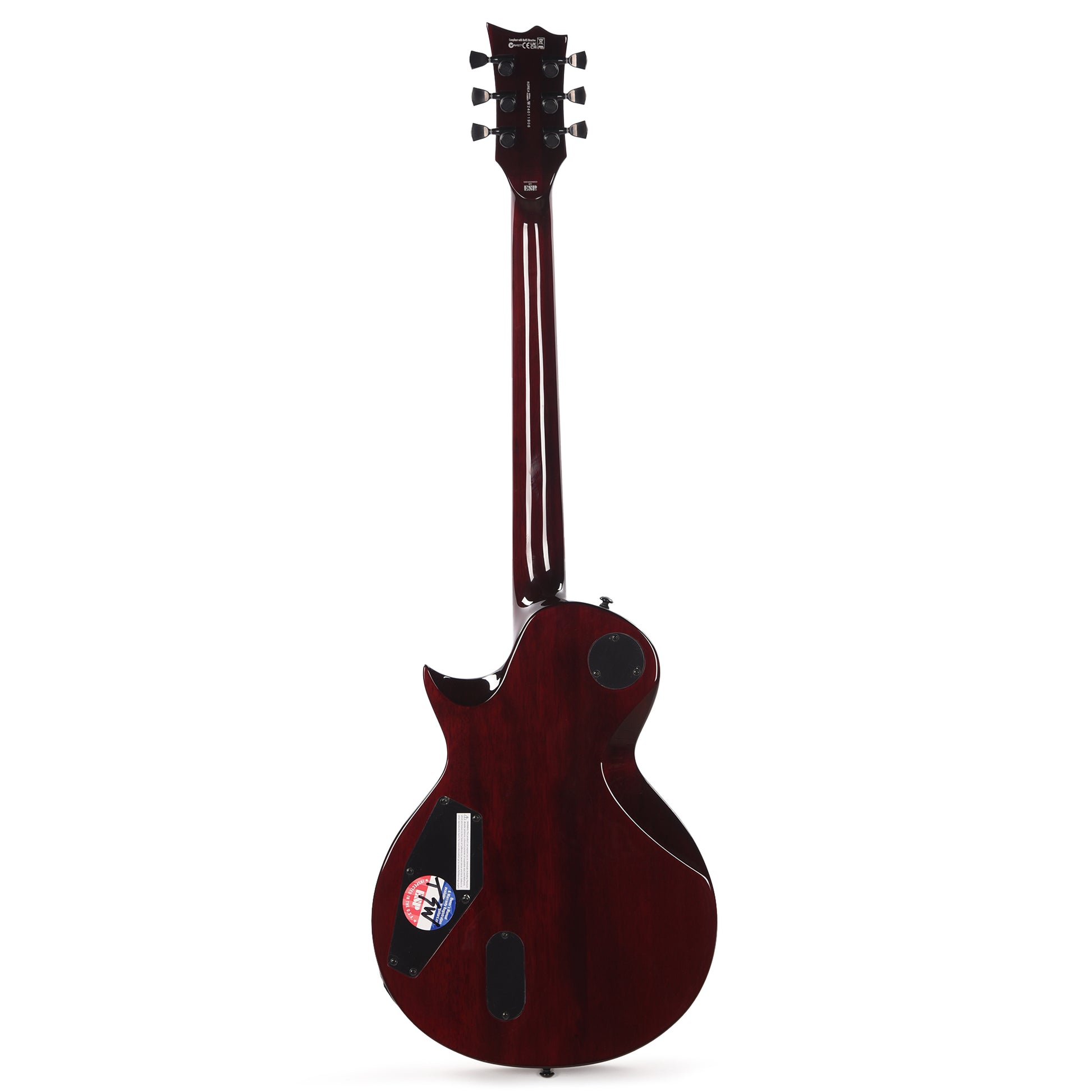 ESP LTD EC-1000 QM See Thru Black Cherry Fluence Electric Guitars / Solid Body