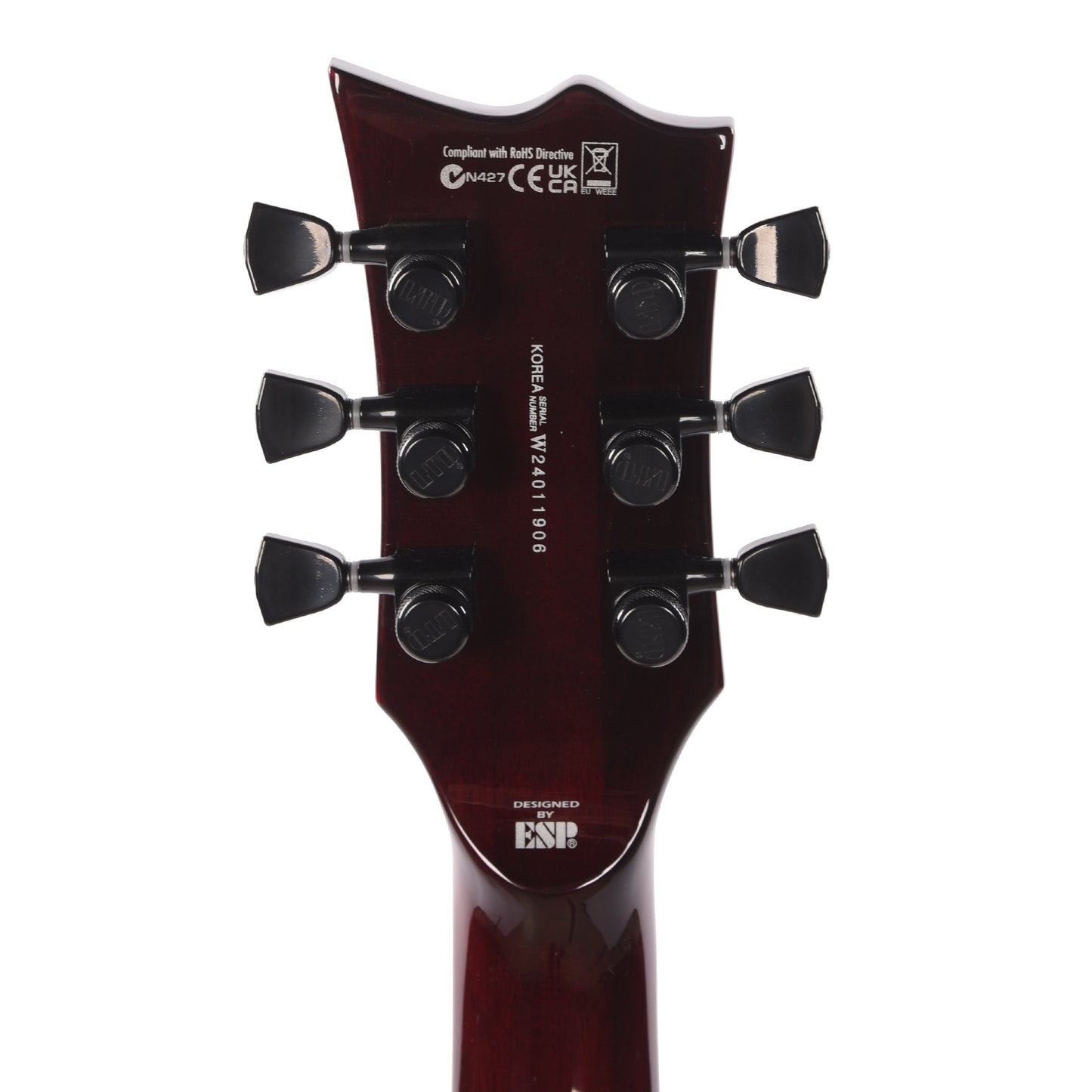 ESP LTD EC-1000 QM See Thru Black Cherry Fluence Electric Guitars / Solid Body