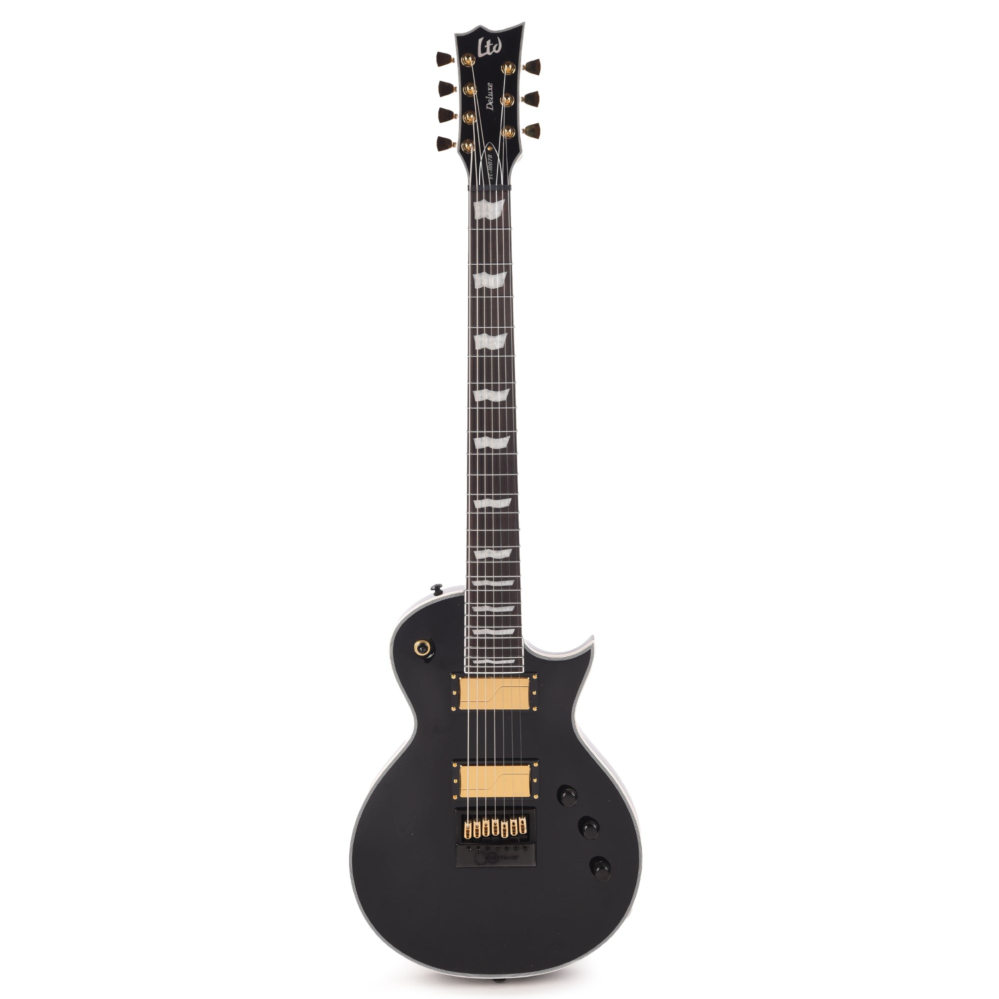 ESP LTD EC-1007B Baritone EverTune Black Electric Guitars / Solid Body