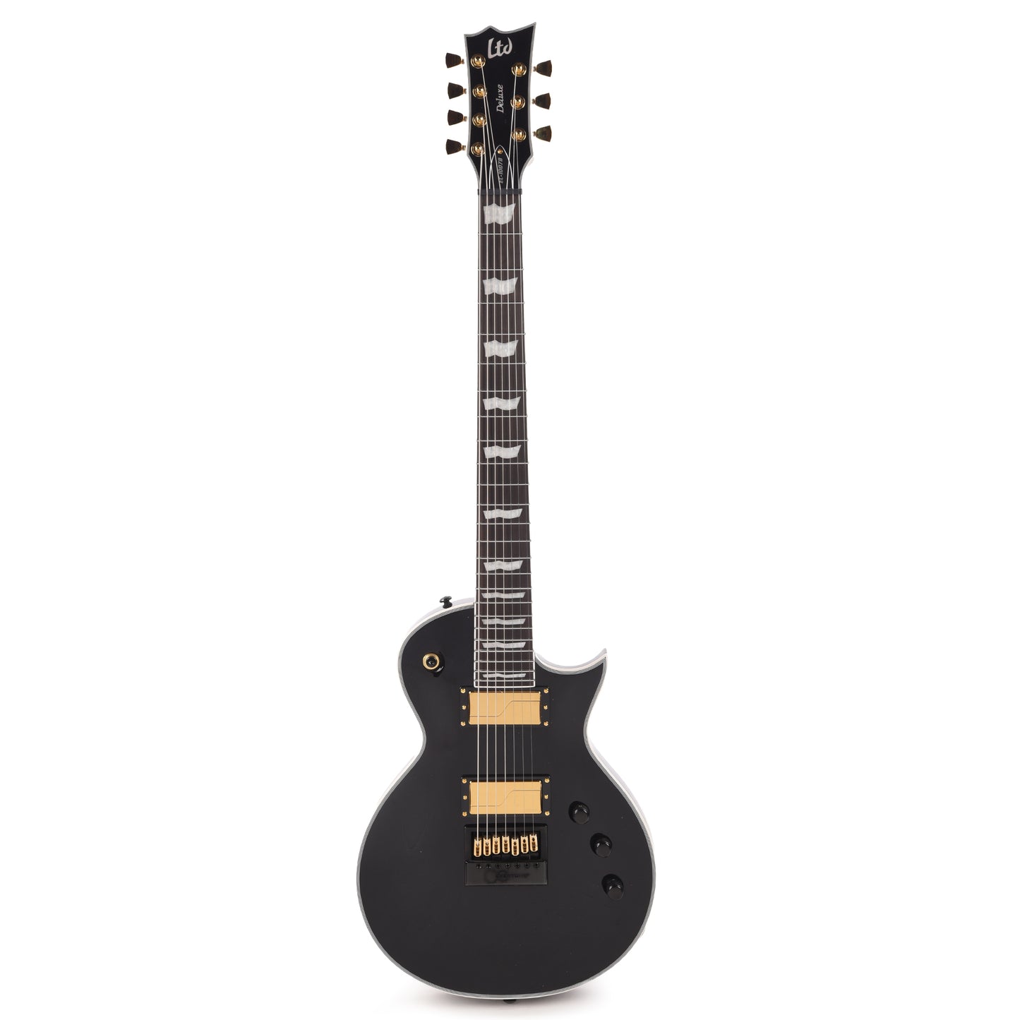 ESP LTD EC-1007B Baritone EverTune Black Electric Guitars / Solid Body