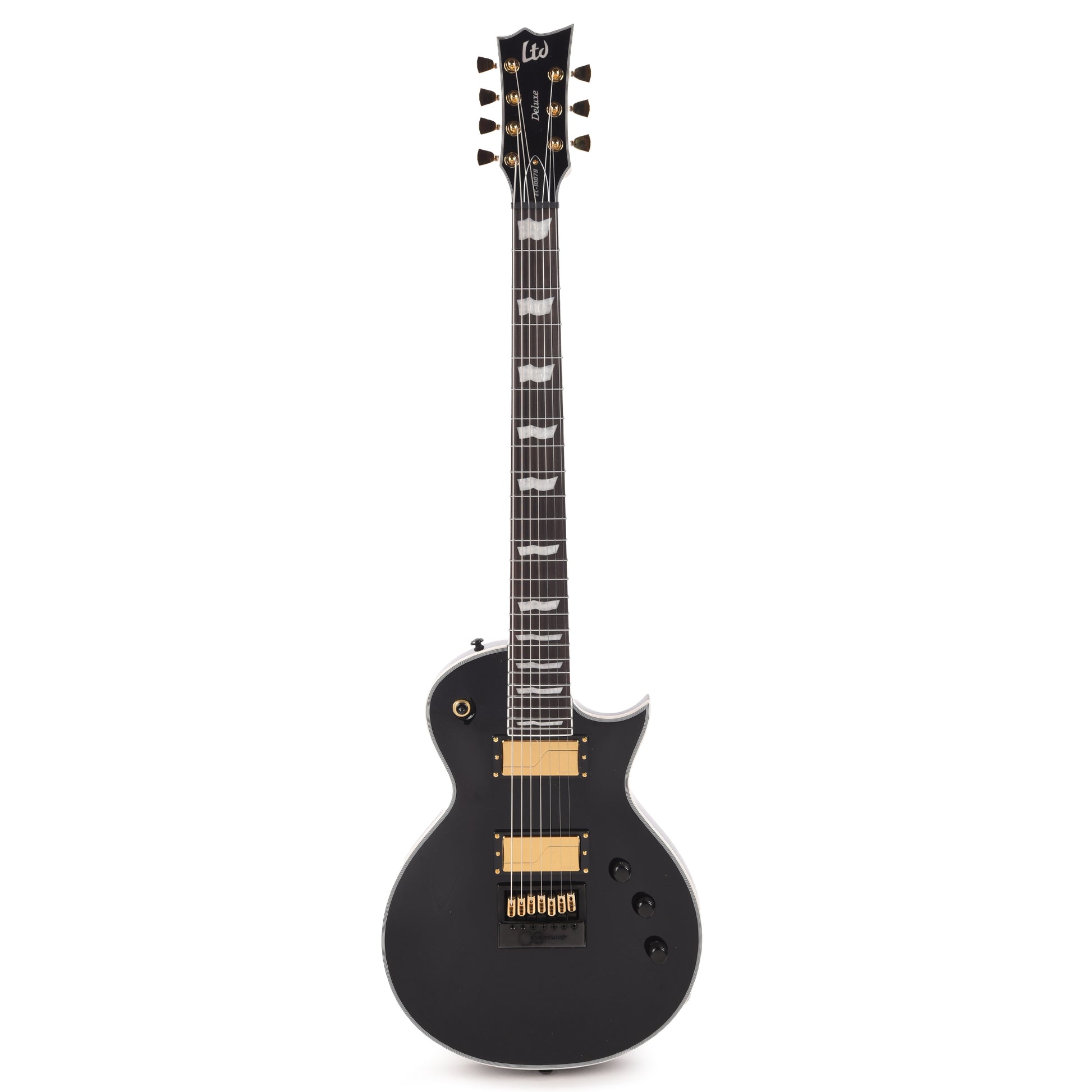 ESP LTD EC-1007B Baritone EverTune Black Electric Guitars / Solid Body