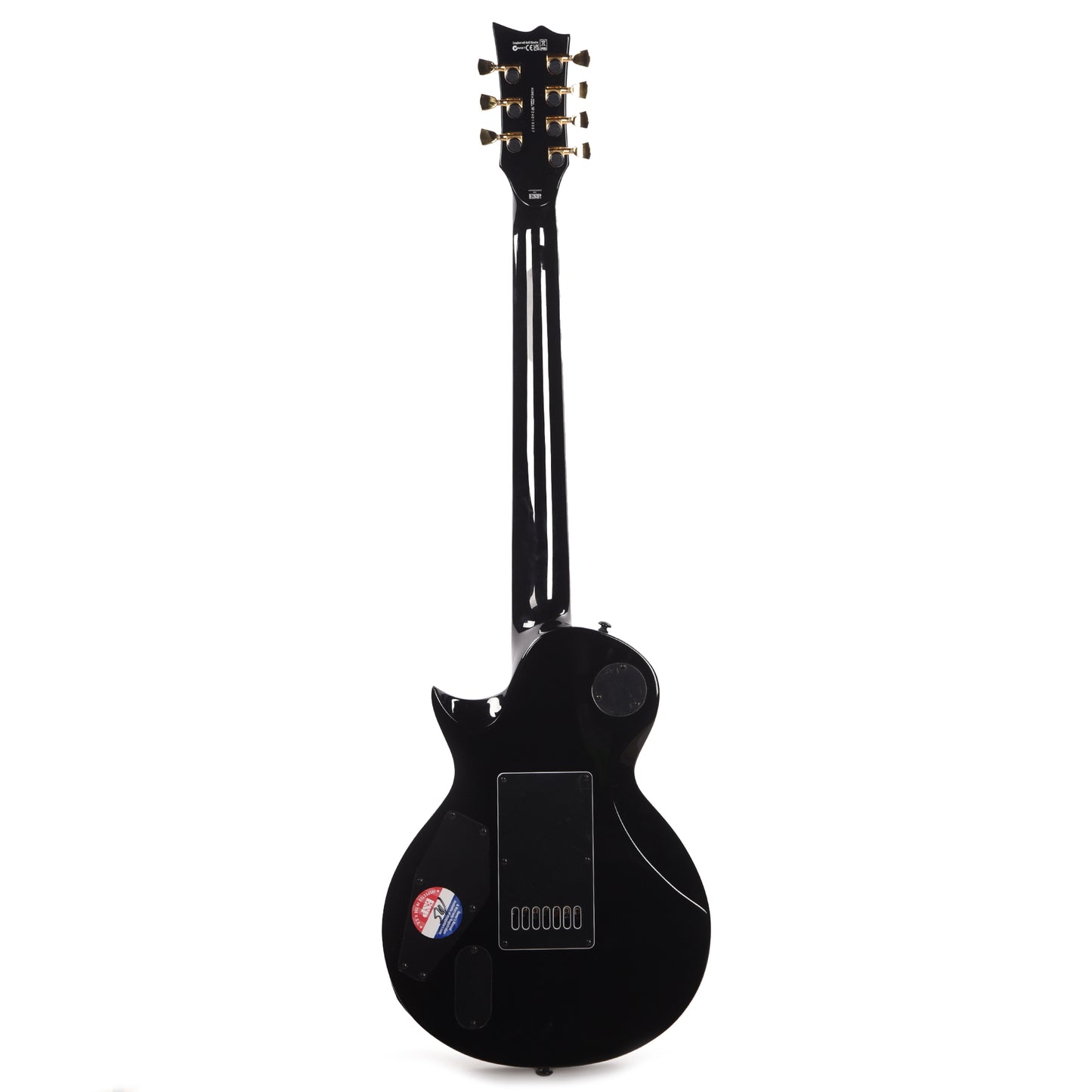 ESP LTD EC-1007B Baritone EverTune Black Electric Guitars / Solid Body