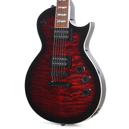 ESP LTD EC-256 See Thru Black Cherry Sunburst w/ Quilted Maple Top Electric Guitars / Solid Body