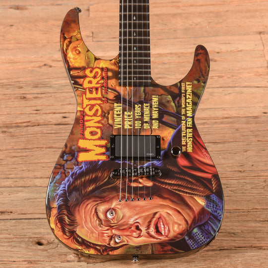 ESP LTD Famous Monsters Vincent Price Graphic Electric Guitars / Solid Body
