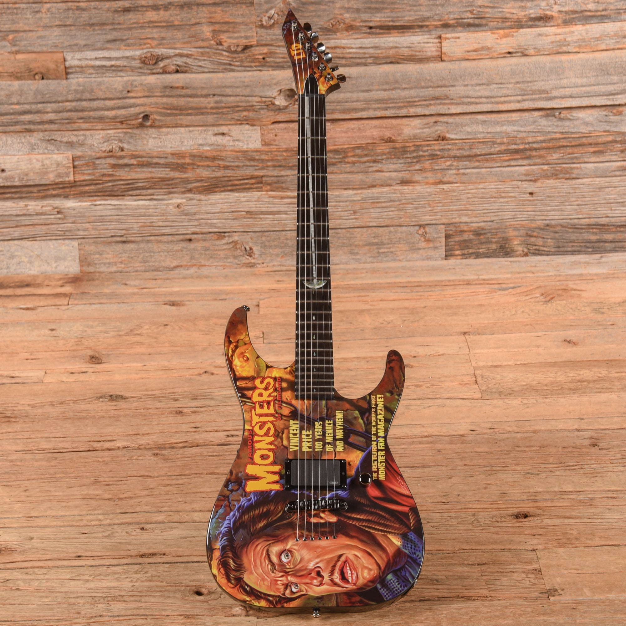 ESP LTD Famous Monsters Vincent Price Graphic Electric Guitars / Solid Body