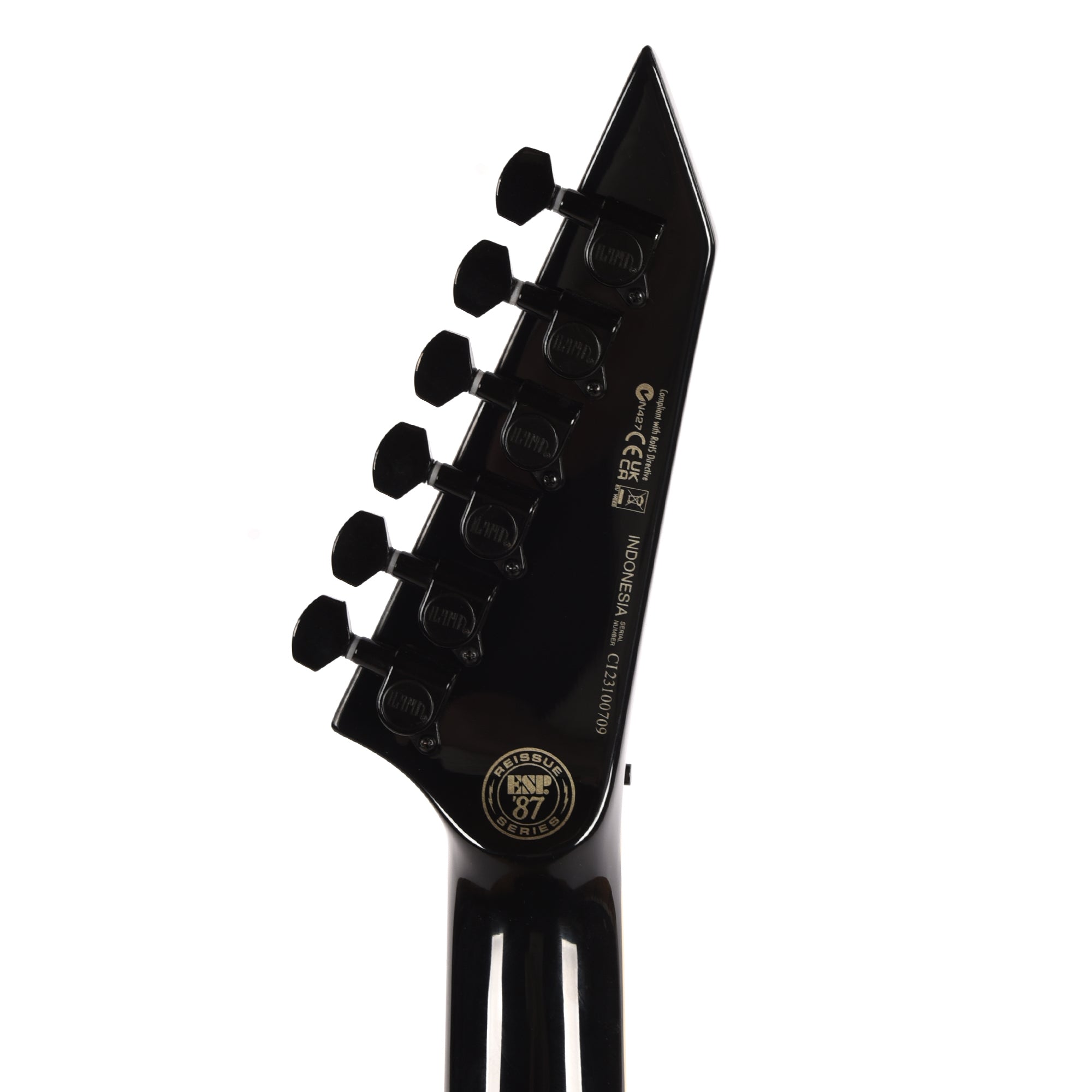ESP LTD Horizon Custom '87 Black Electric Guitars / Solid Body
