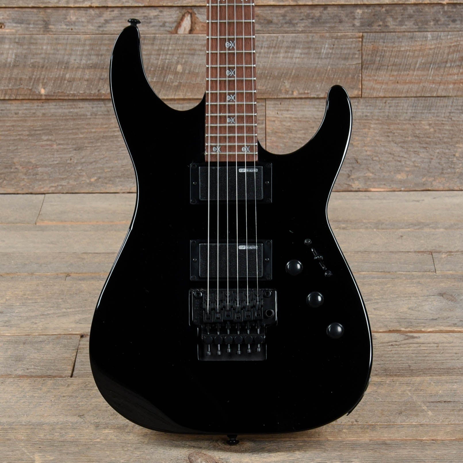 ESP LTD Kirk Hammett Signature KH-202 Black Electric Guitars / Solid Body