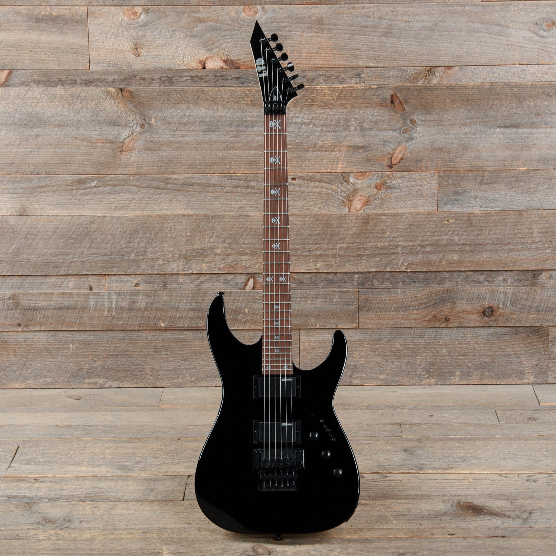 ESP LTD Kirk Hammett Signature KH-202 Black Electric Guitars / Solid Body