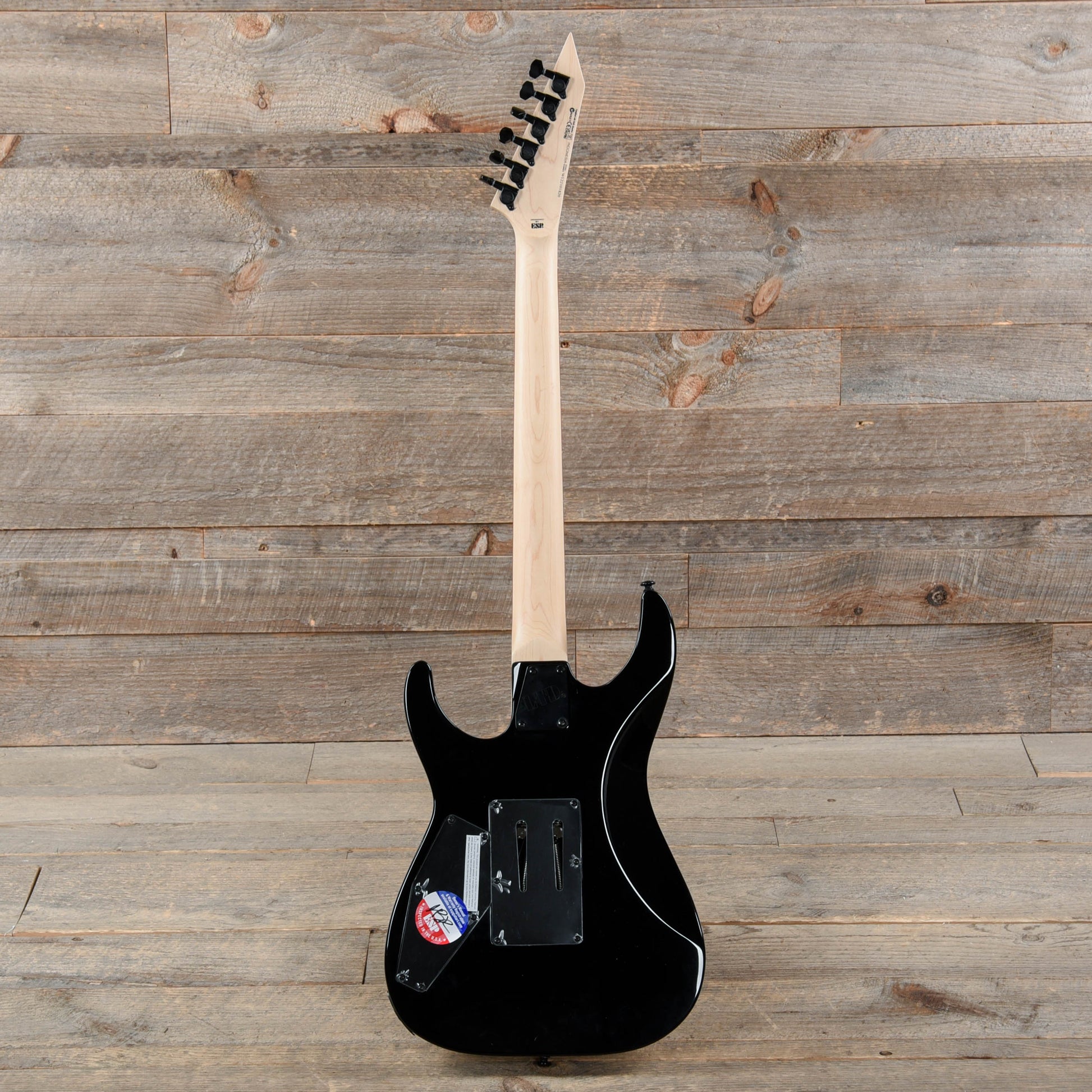 ESP LTD Kirk Hammett Signature KH-202 Black Electric Guitars / Solid Body
