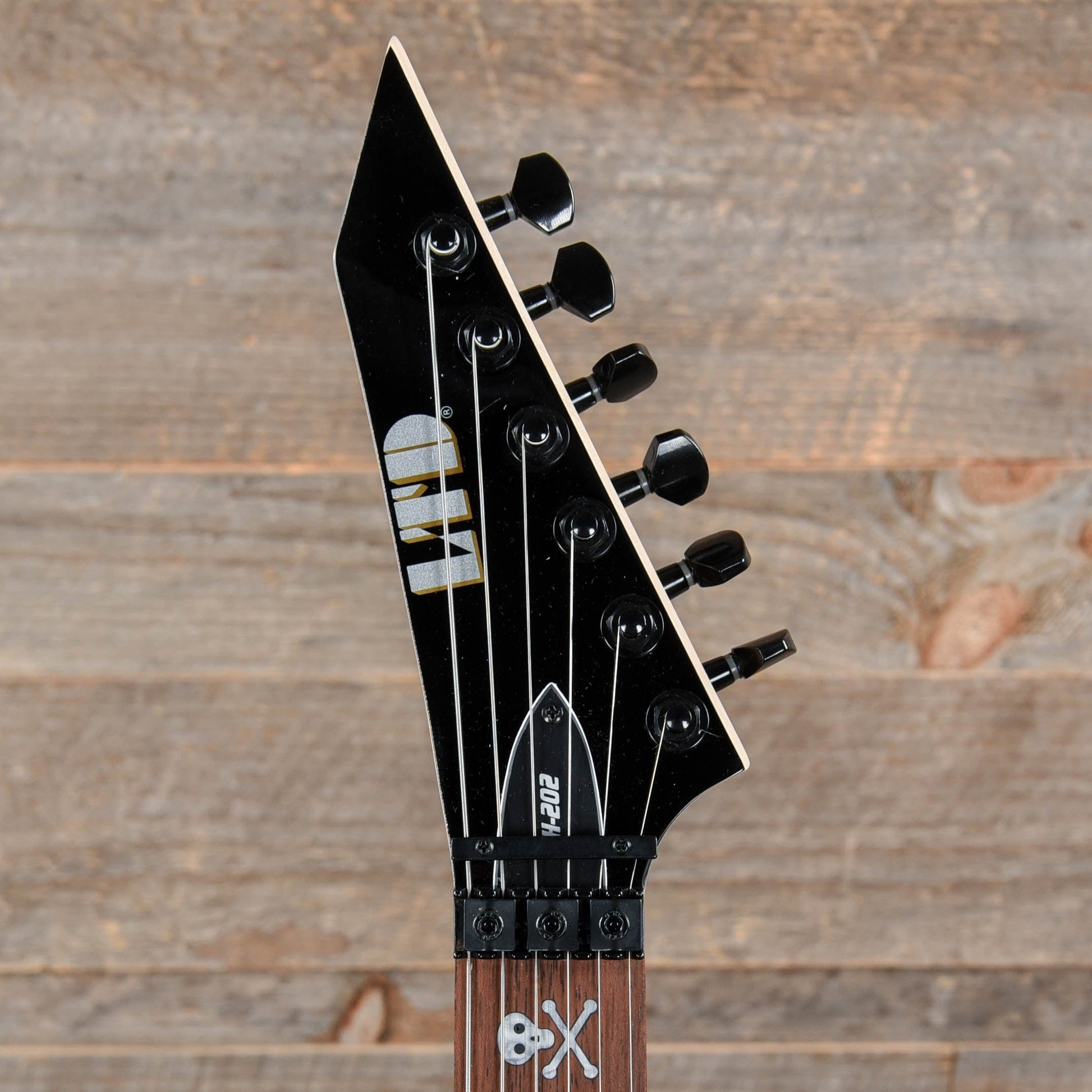 ESP LTD Kirk Hammett Signature KH-202 Black Electric Guitars / Solid Body