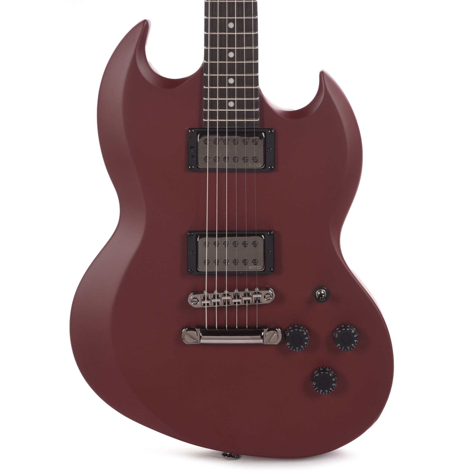 ESP LTD Lars Frederiksen Volsung Oxblood Satin Electric Guitars / Solid Body