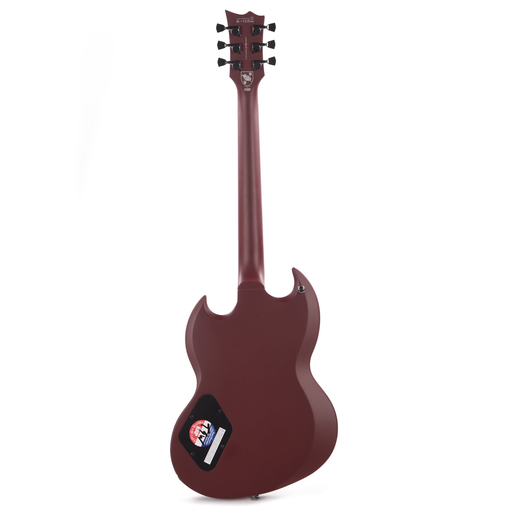 ESP LTD Lars Frederiksen Volsung Oxblood Satin Electric Guitars / Solid Body