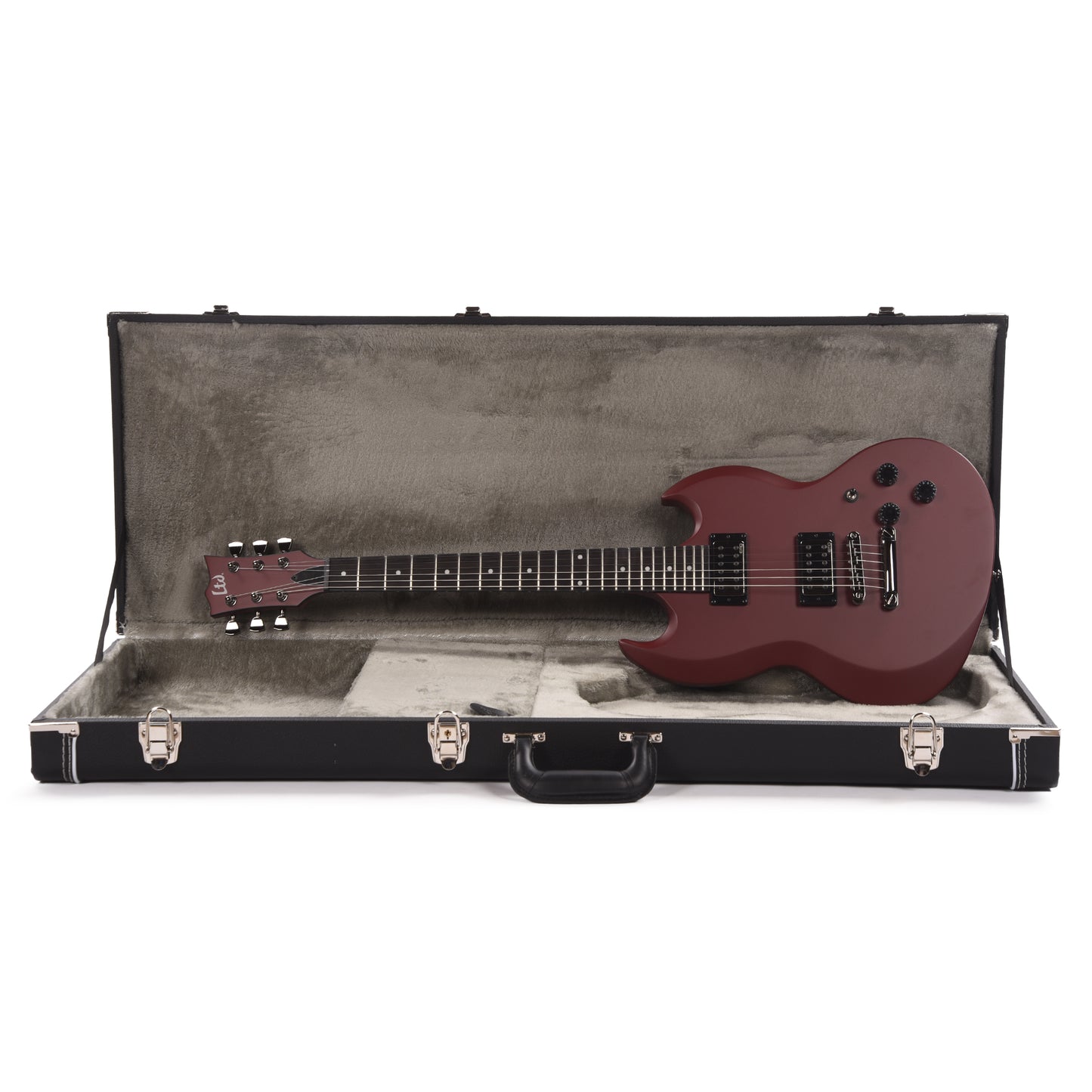 ESP LTD Lars Frederiksen Volsung Oxblood Satin Electric Guitars / Solid Body