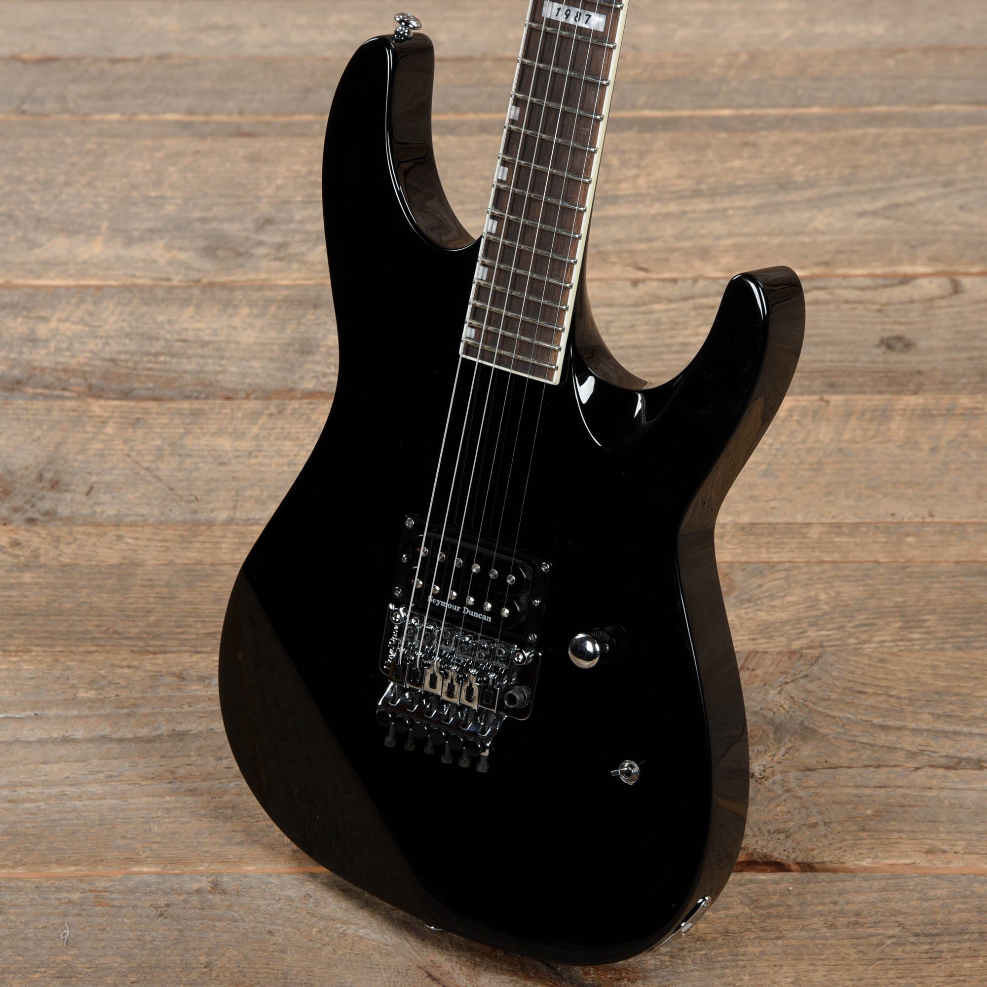 ESP LTD M-1 Custom '87 Black Electric Guitars / Solid Body