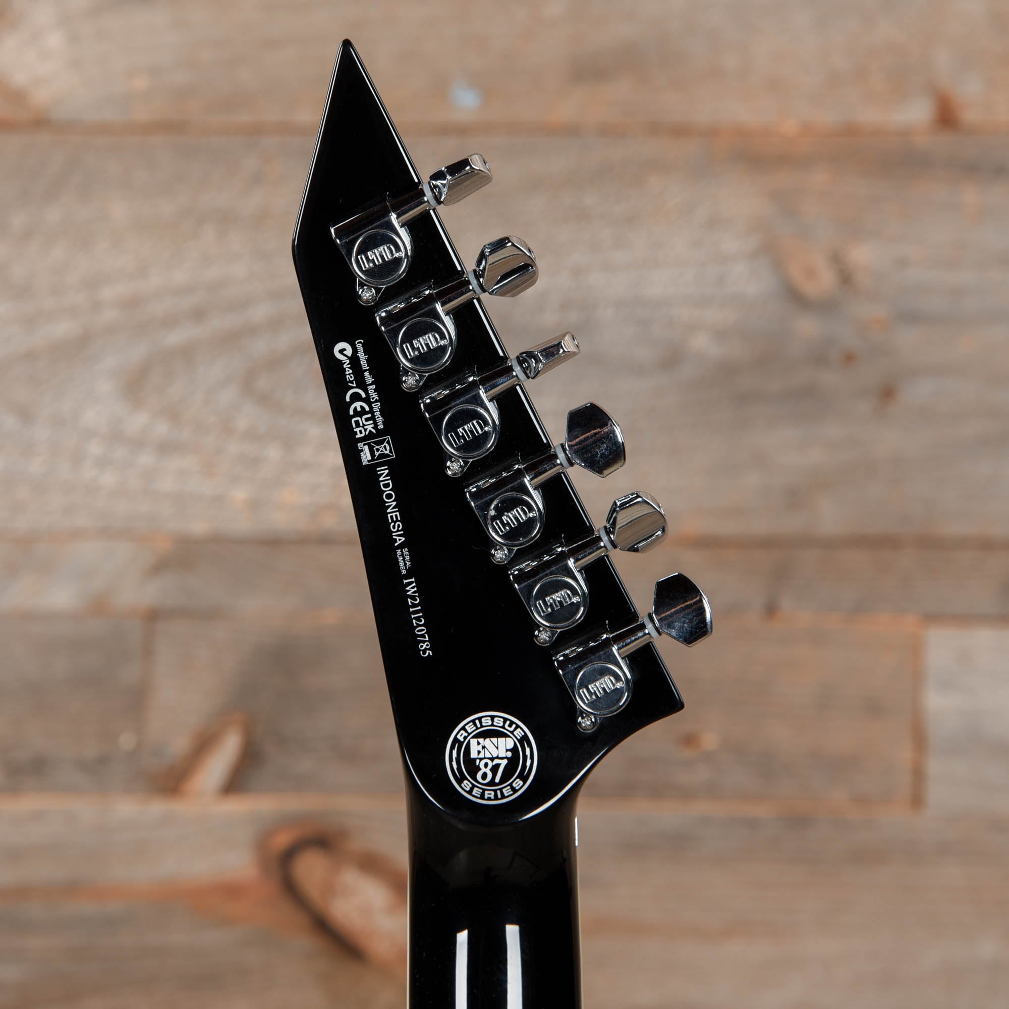 ESP LTD M-1 Custom '87 Black Electric Guitars / Solid Body