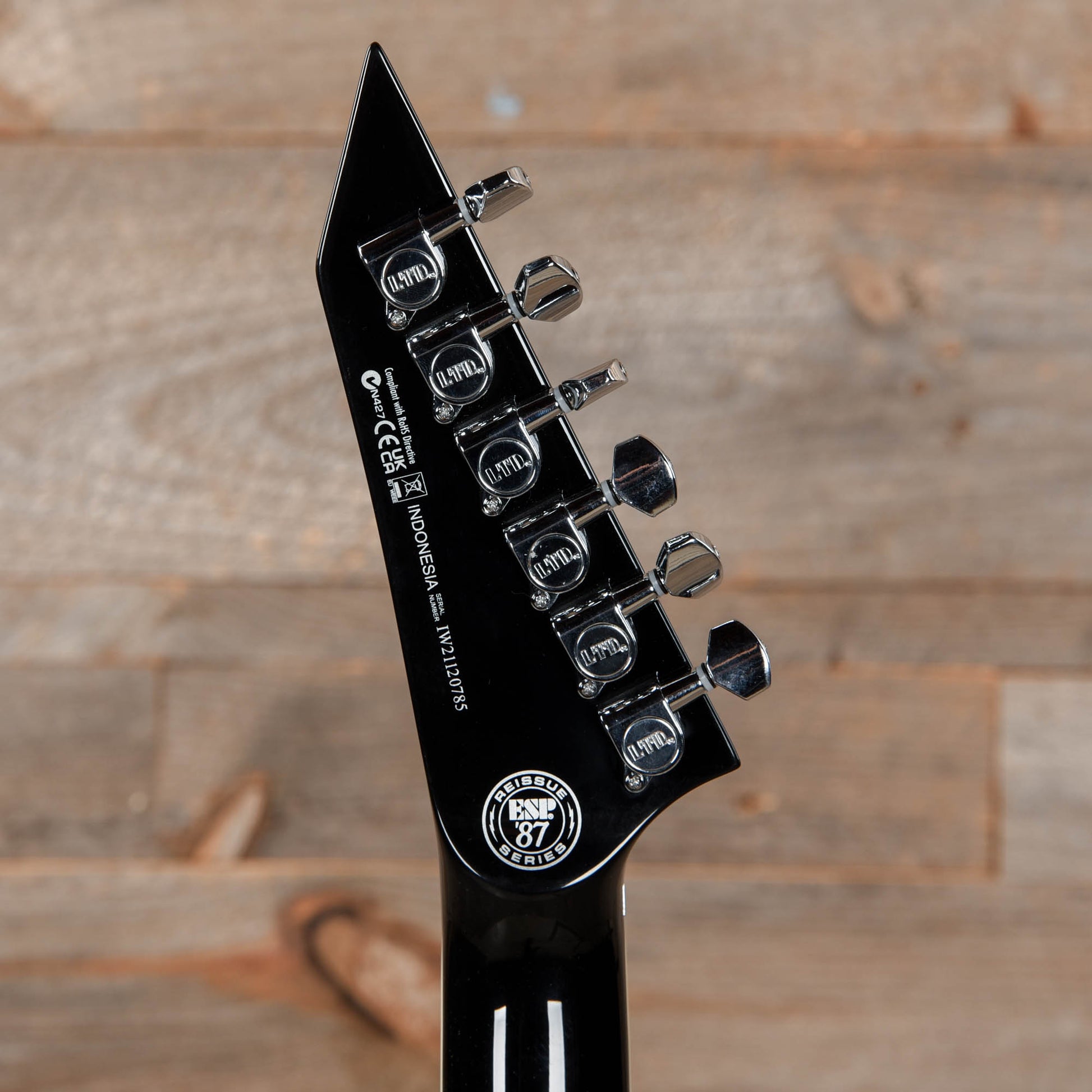 ESP LTD M-1 Custom '87 Black Electric Guitars / Solid Body