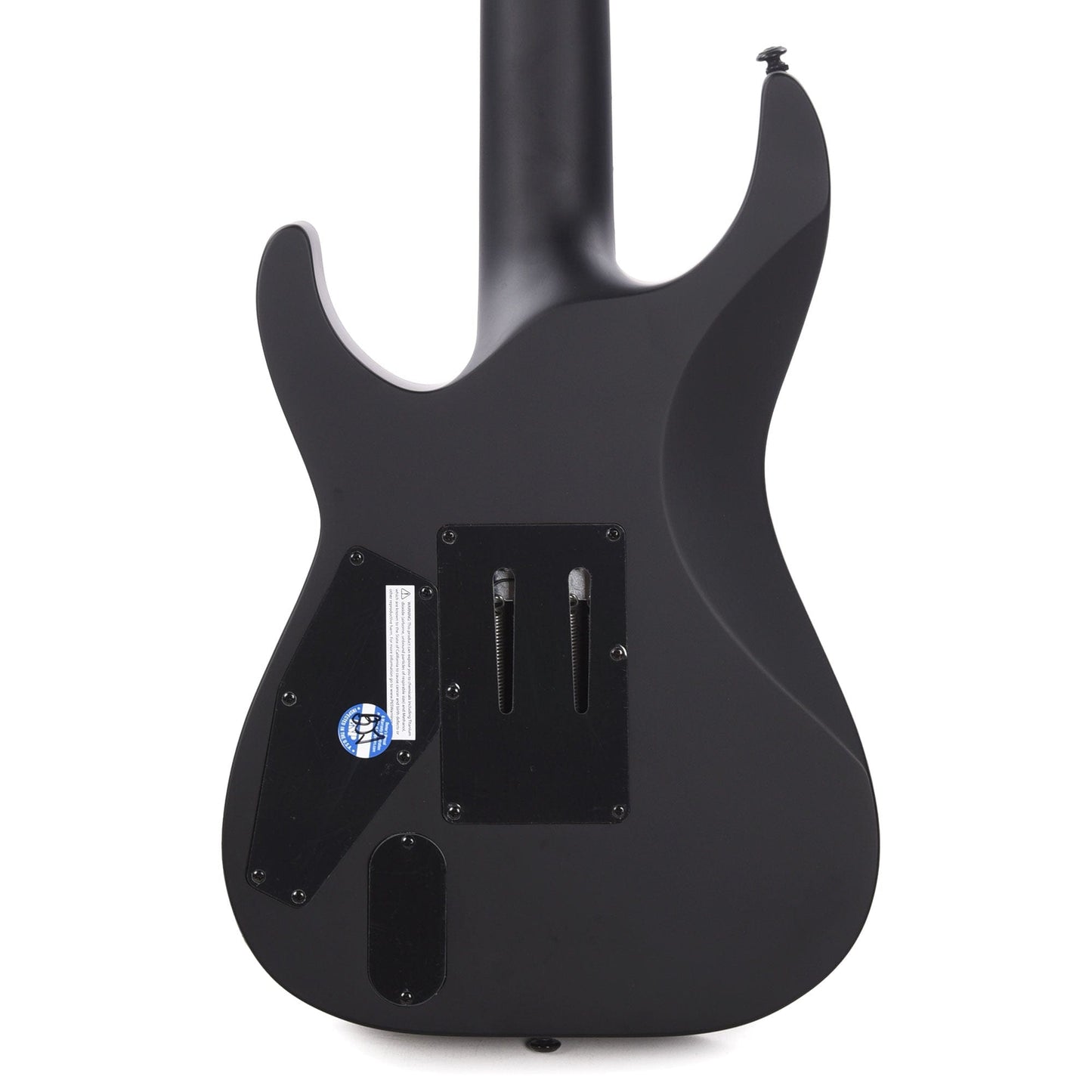 ESP LTD M-1007B Baritone Charcoal Burst Satin 7-String w/ Quilted Maple Top Electric Guitars / Solid Body