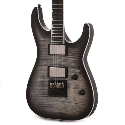 ESP LTD MH-1000 EverTune Charcoal Burst w/ Flamed Maple Top Electric Guitars / Solid Body