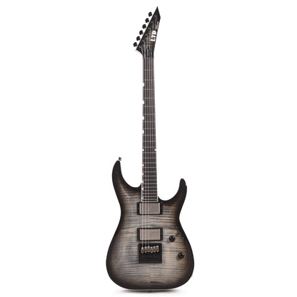 ESP LTD MH-1000 EverTune Charcoal Burst w/ Flamed Maple Top Electric Guitars / Solid Body