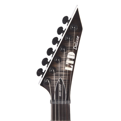 ESP LTD MH-1000 EverTune Charcoal Burst w/ Flamed Maple Top Electric Guitars / Solid Body