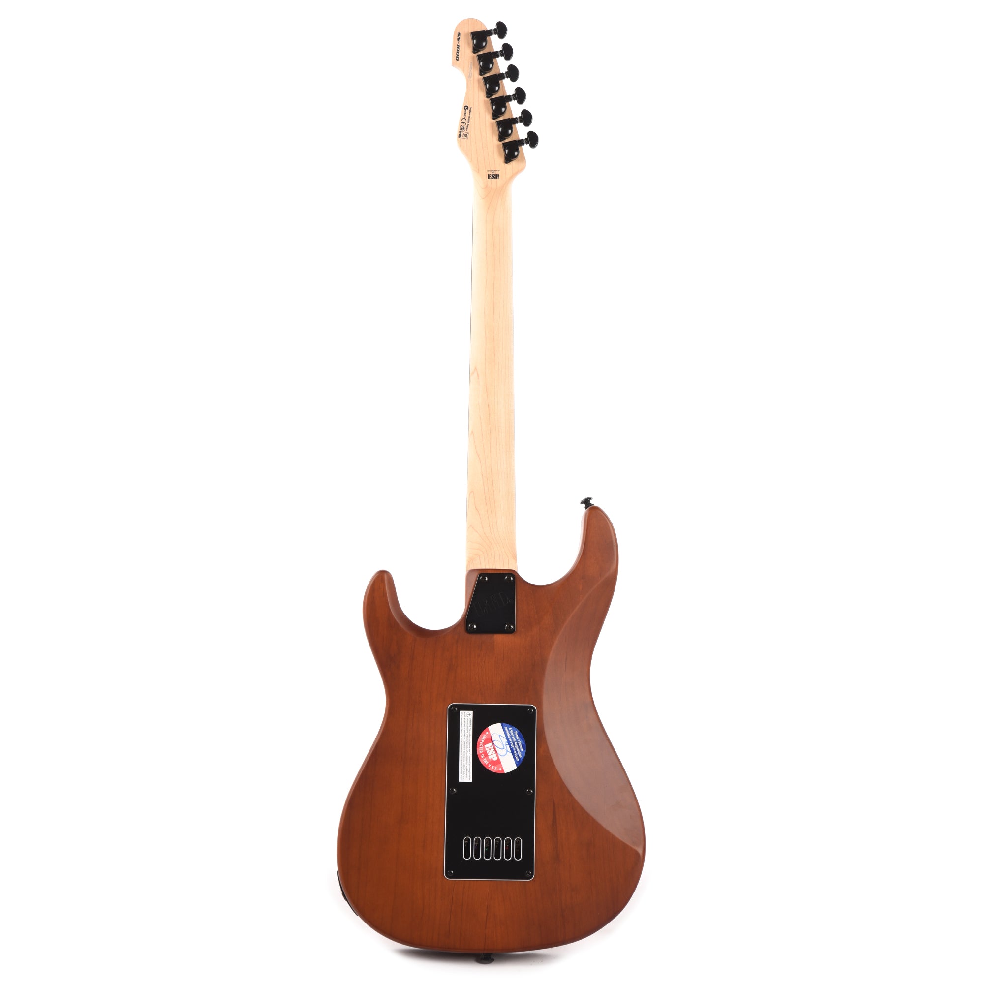 ESP LTD SN-1000 EverTune Koa Natural Satin Electric Guitars / Solid Body