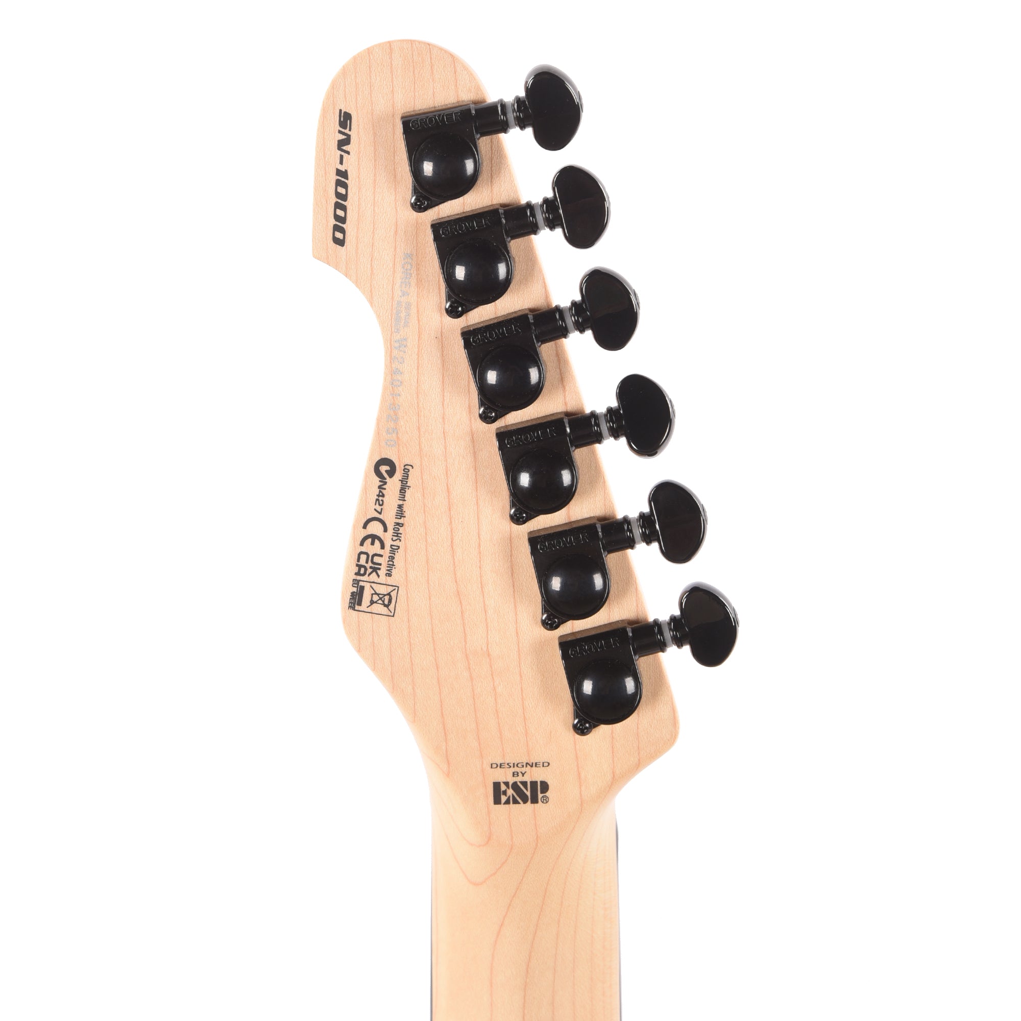 ESP LTD SN-1000 EverTune Koa Natural Satin Electric Guitars / Solid Body