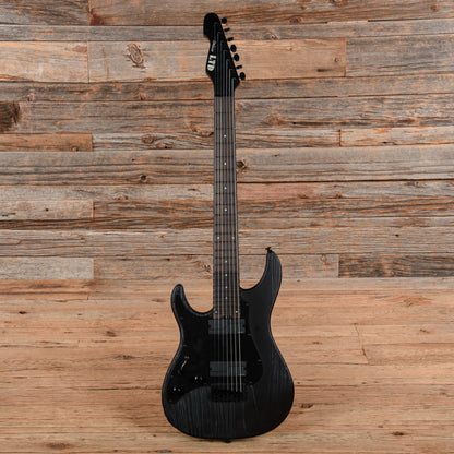 ESP LTD SN-1007 HT Baritone Black Blast 2024 LEFTY Electric Guitars / Solid Body