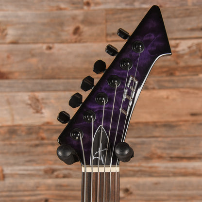 ESP LTD Snakebyte Special Edition Baritone See-Thru Purple Sunburst 2018 Electric Guitars / Solid Body