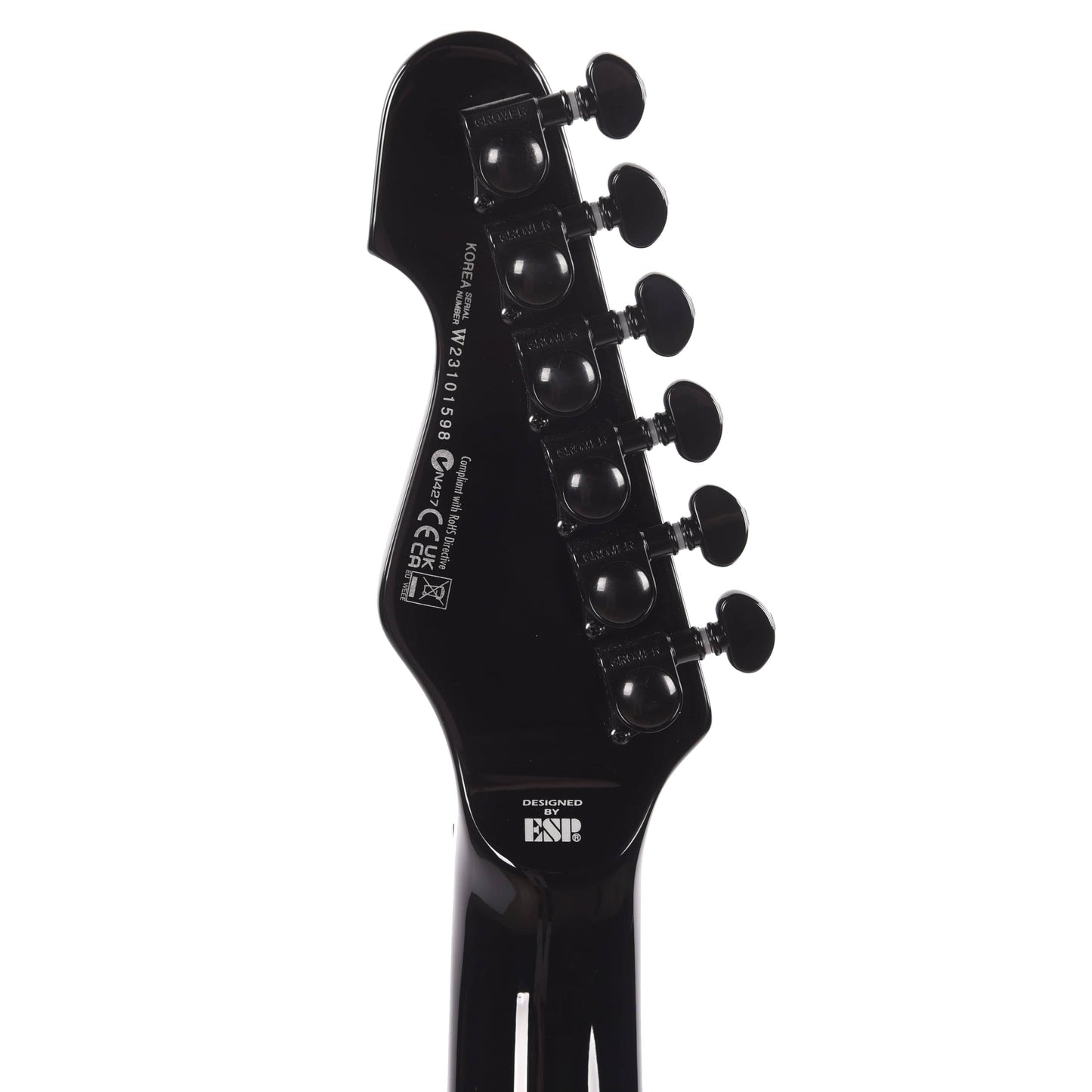 ESP LTD TE-1000 Evertune Burl Poplar Charcoal Burst Electric Guitars / Solid Body