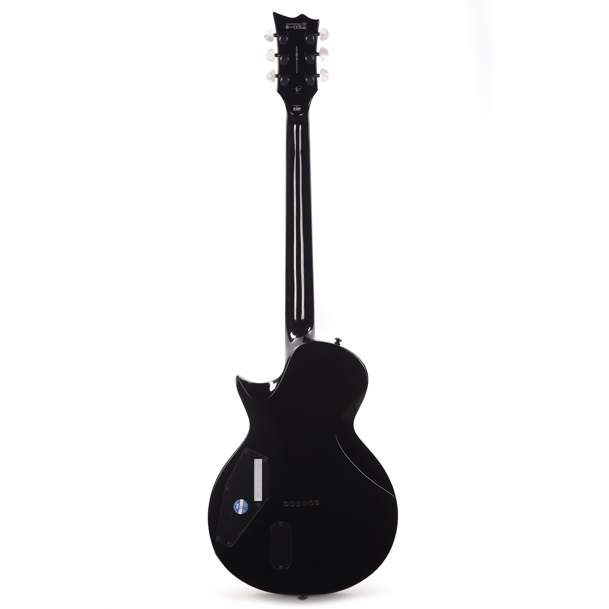 ESP LTD Ted Aguilar TED-EC Black Electric Guitars / Solid Body