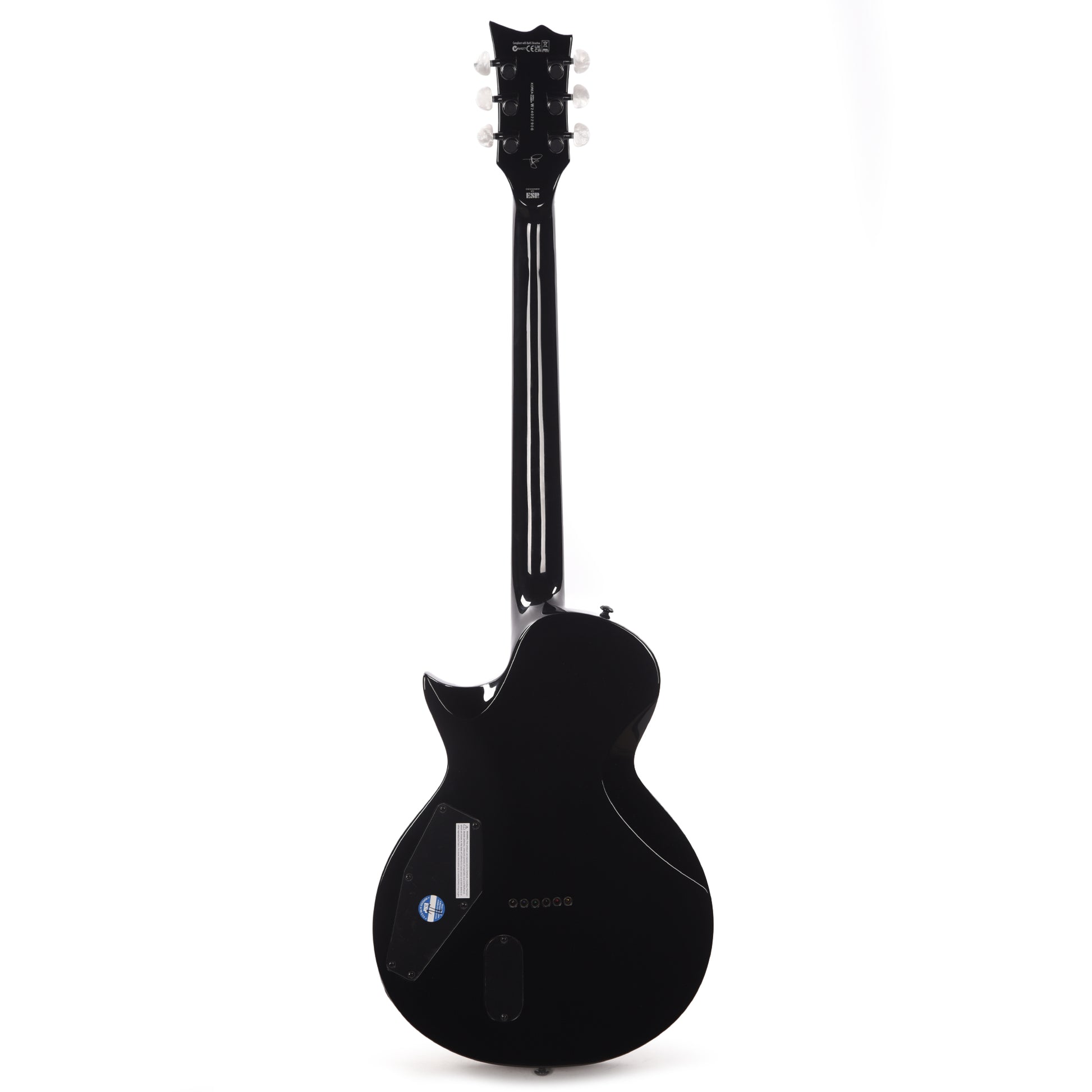 ESP LTD Ted Aguilar TED-EC Black Electric Guitars / Solid Body