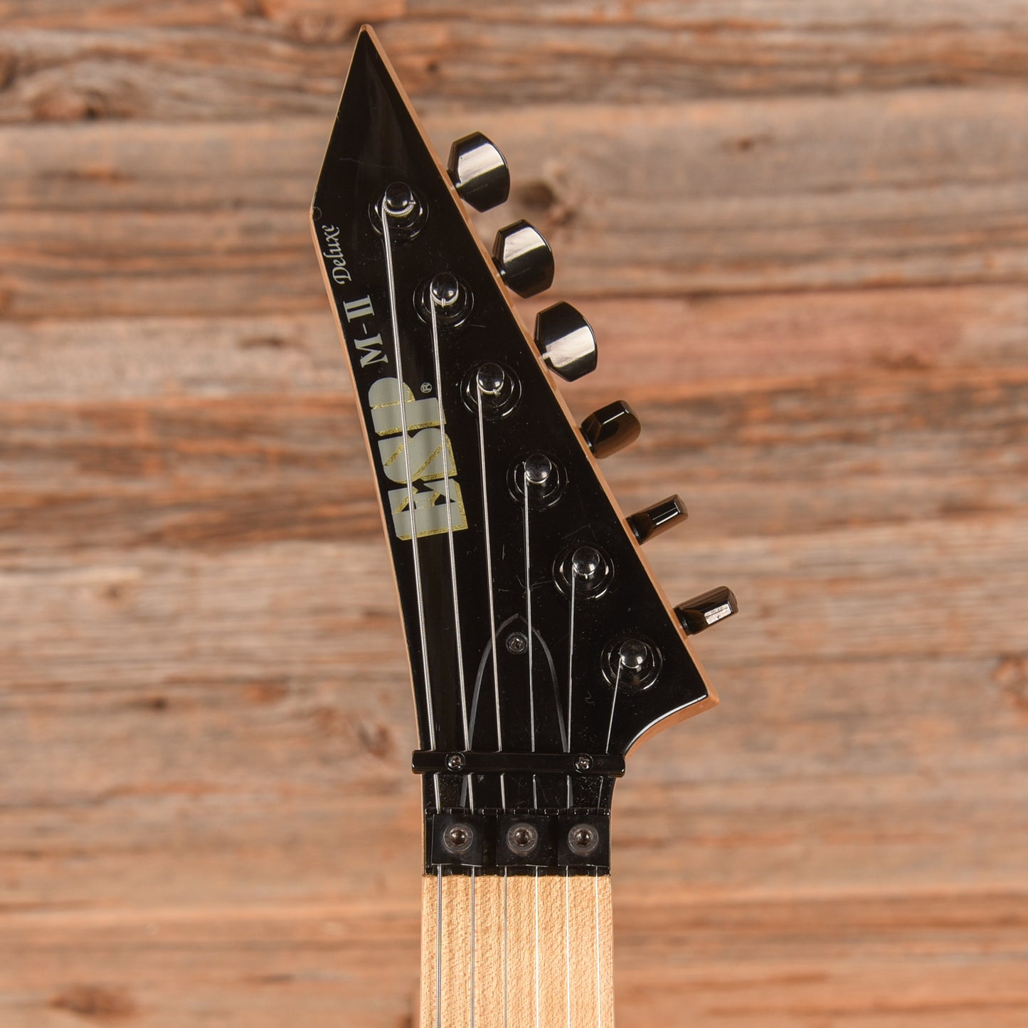 ESP M-II Deluxe Black 1998 Electric Guitars / Solid Body