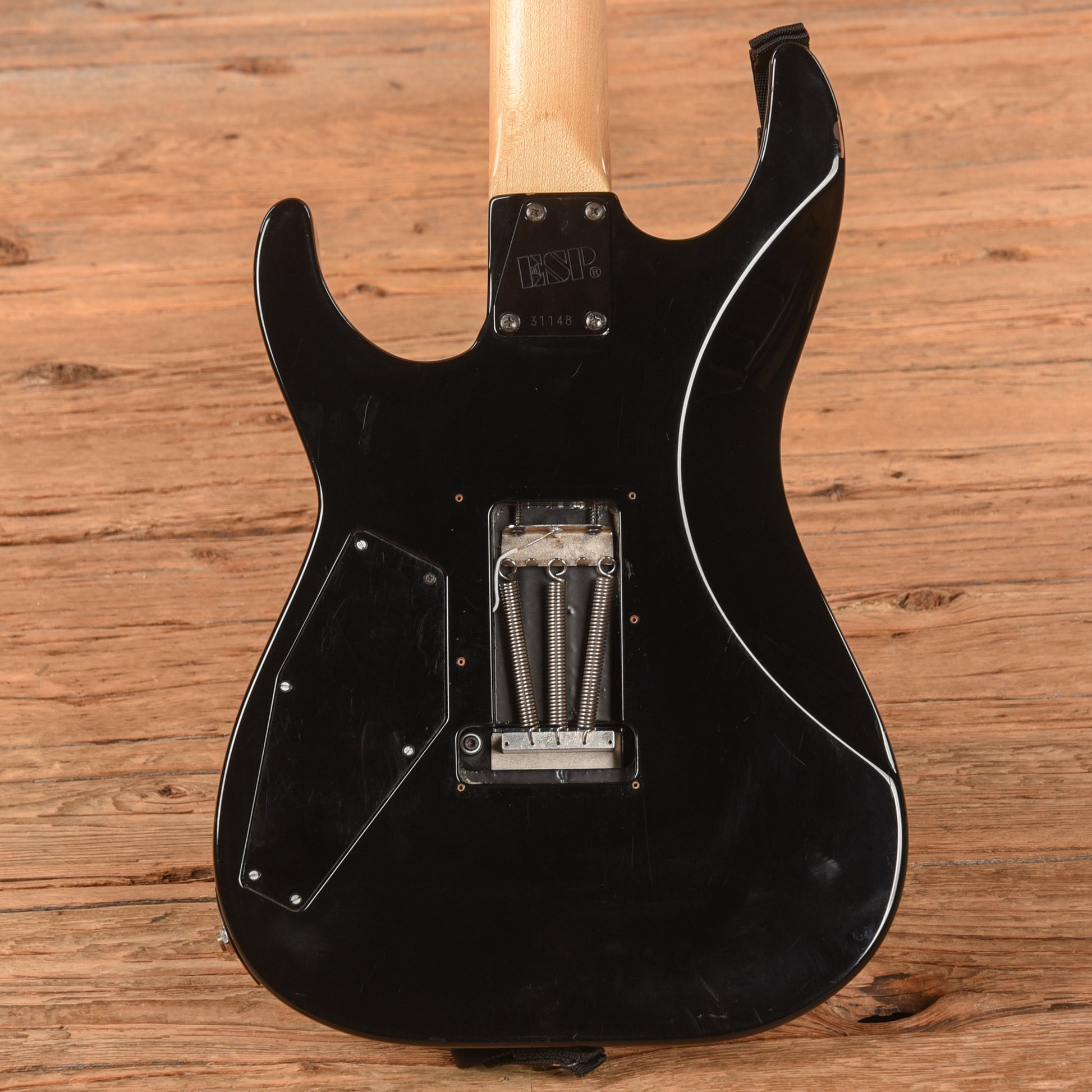 ESP M-II Deluxe Black 1998 Electric Guitars / Solid Body