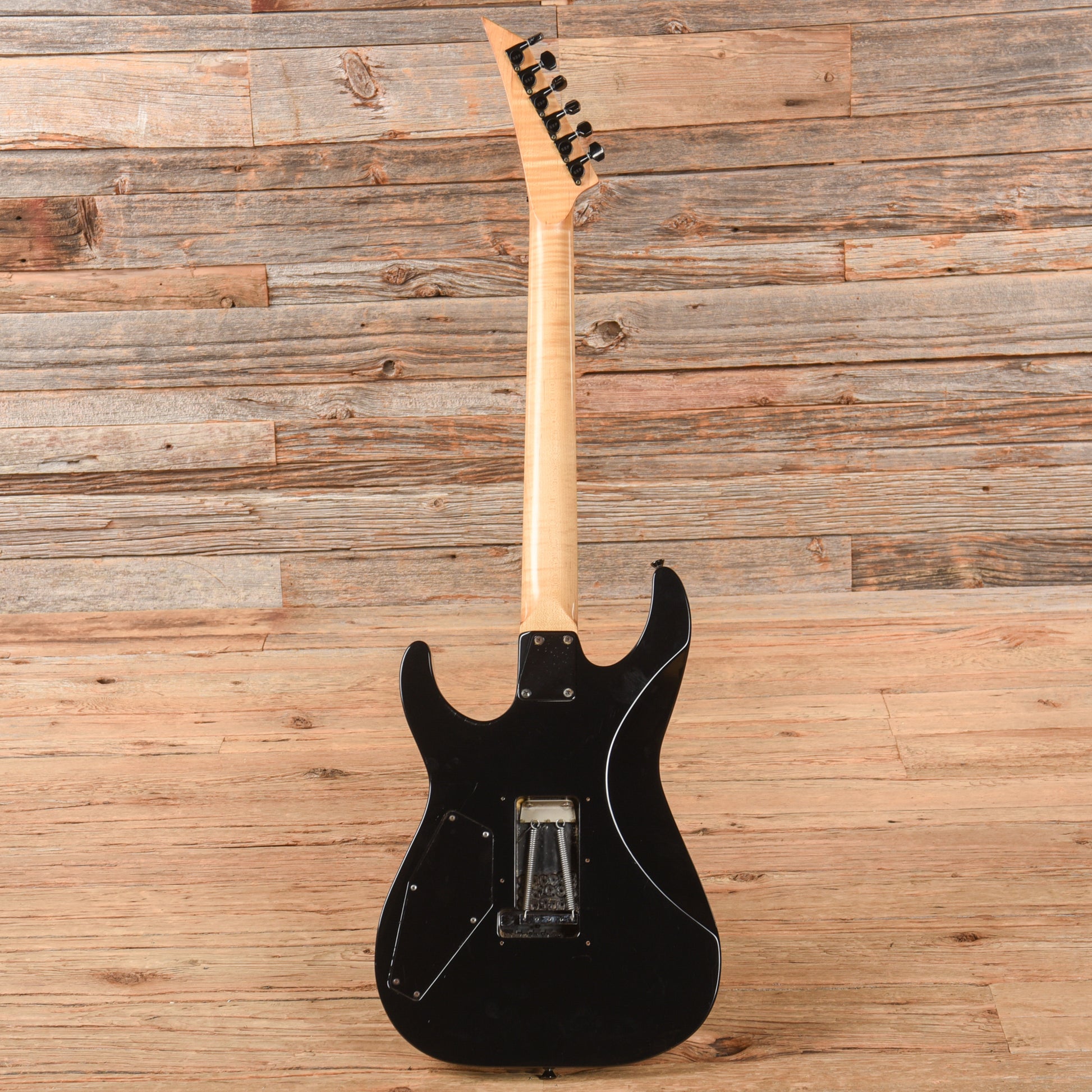 ESP Mirage Deluxe Black 1987 Electric Guitars / Solid Body