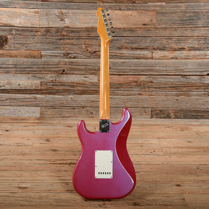 ESP Series 400 Stratocaster Style Red Metallic 1980s Electric Guitars / Solid Body