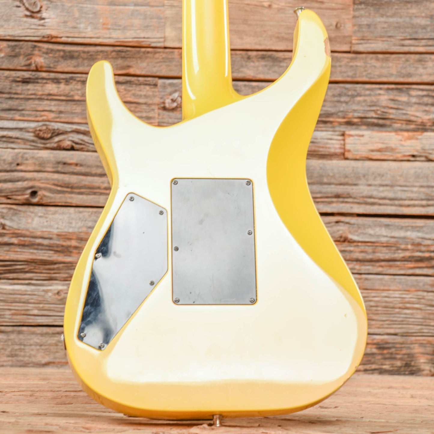 ESP The Mirage Custom Yellow 1987 Electric Guitars / Solid Body
