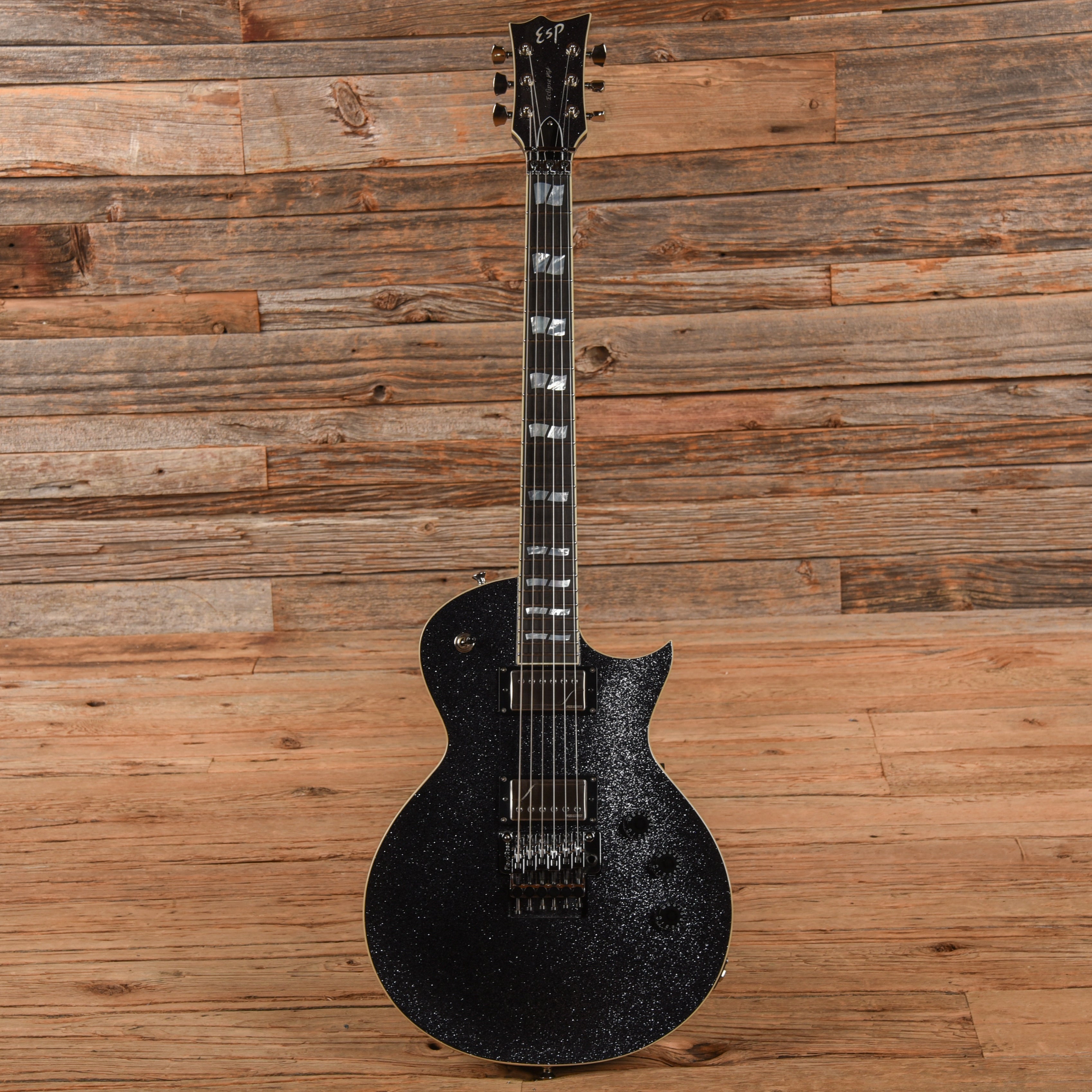 ESP USA Eclipse Sapphire Black Metallic 2022 Electric Guitars / Solid Body