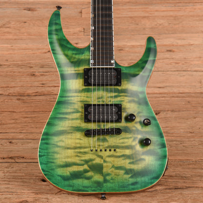 ESP USA Horizon II Lime Burst Satin 2023 Electric Guitars / Solid Body