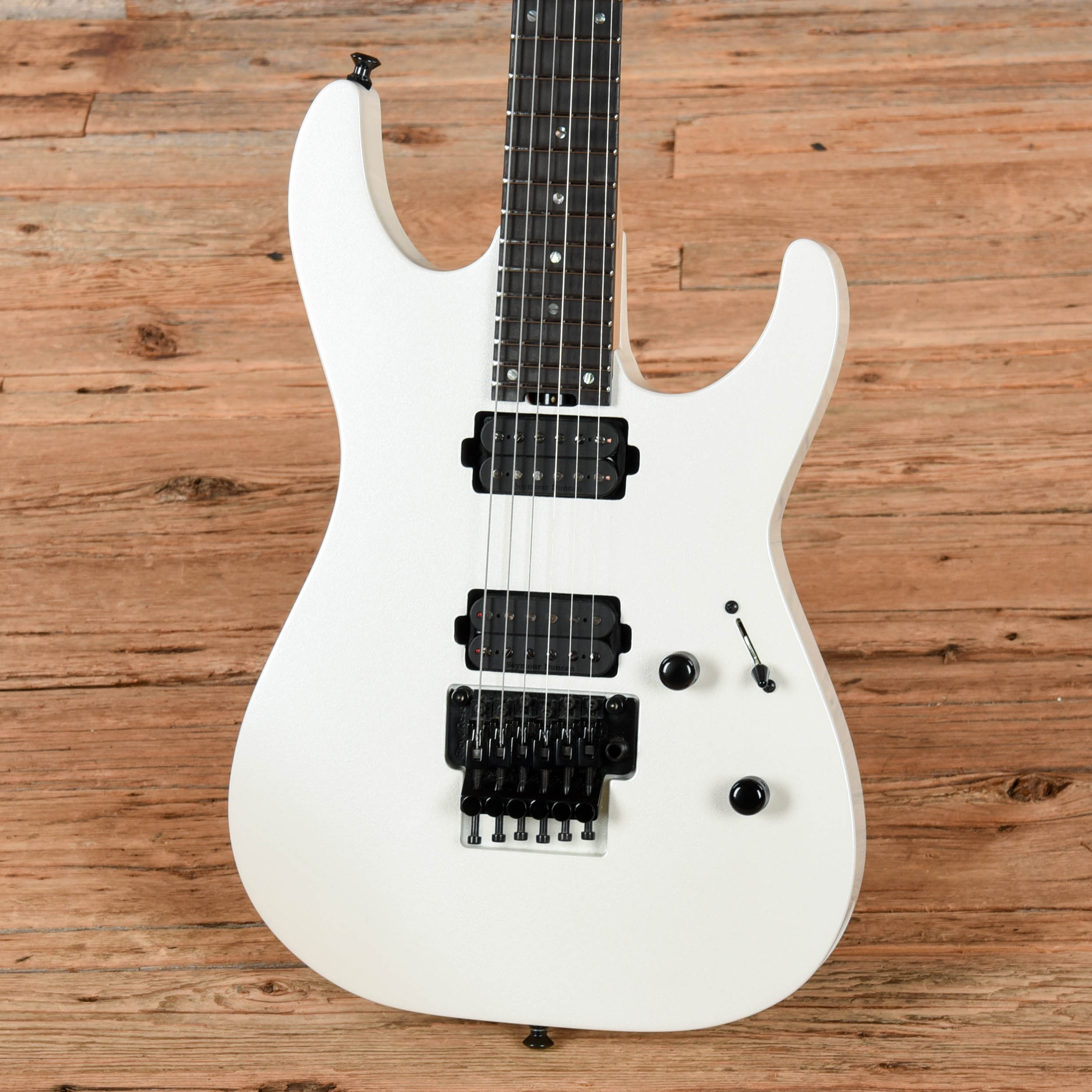 ESP USA M-II Pearl White 2020 Electric Guitars / Solid Body