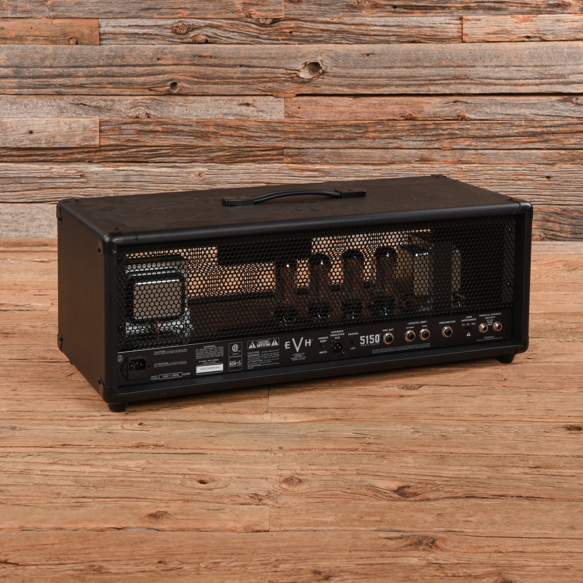 EVH 5150 Iconic Series 80-Watt Guitar Amp Head Amps / Guitar Amps / Guitar Cabinets