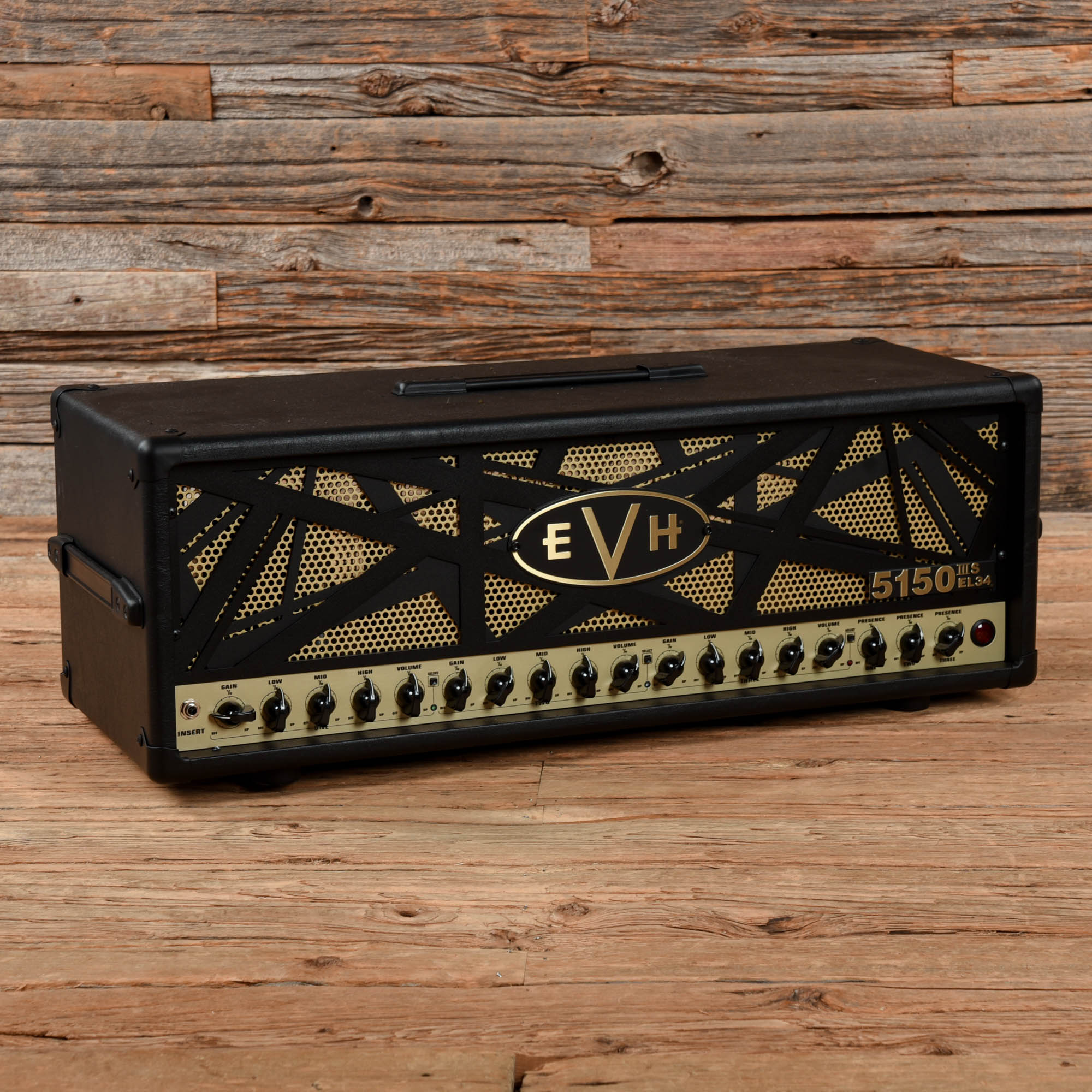 EVH 5150 III S EL34 3-Channel 100-Watt Guitar Amp Head Amps / Guitar Amps / Guitar Cabinets