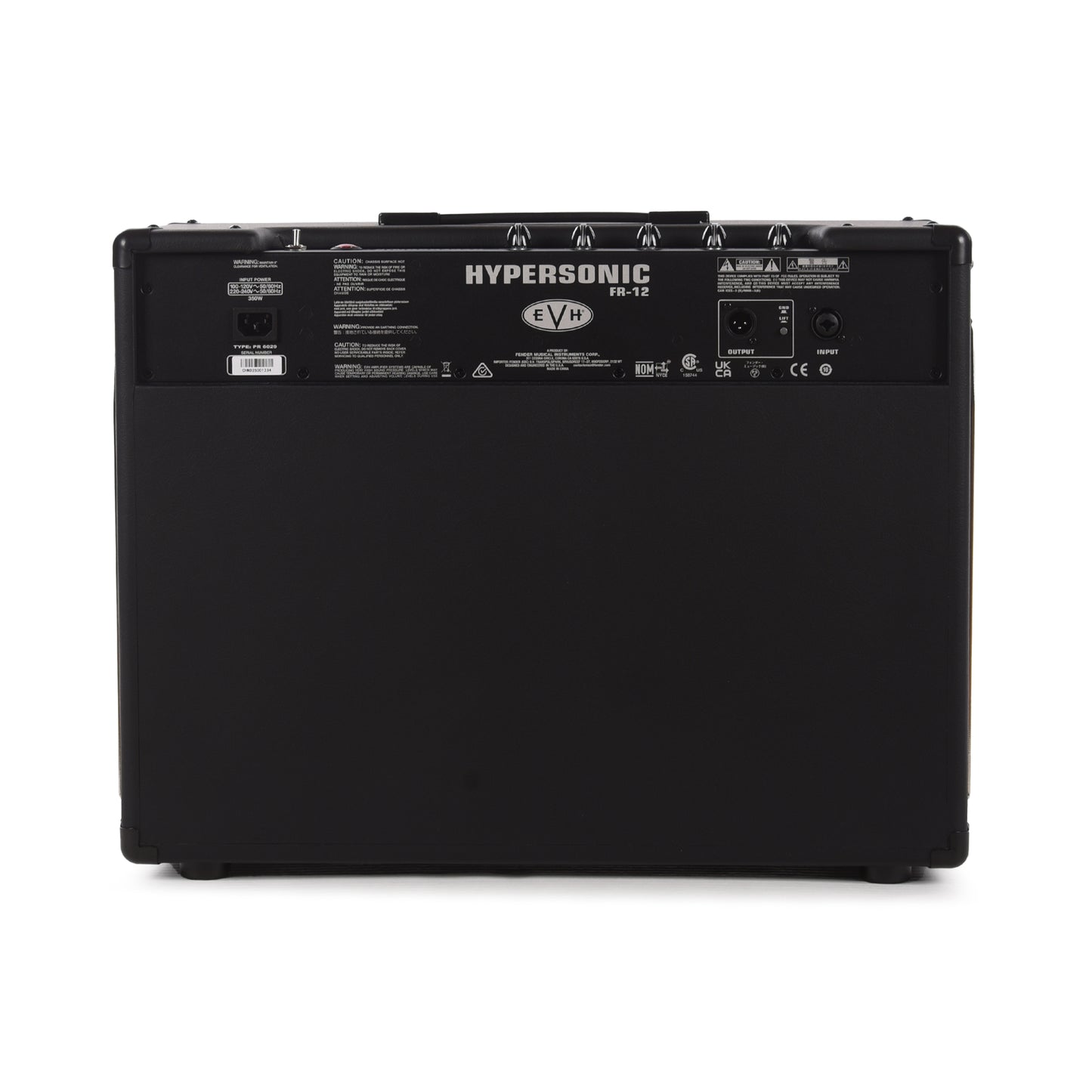 EVH 5150III Hypersonic FR-12 1x12 FR Cabinet Black Amps / Guitar Amps / Guitar Cabinets