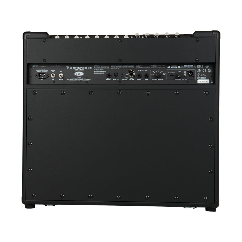 EVH 5150III Hypersonic 6L6 50w 2x12 Combo Amp Black Amps / Guitar Amps / Guitar Combos
