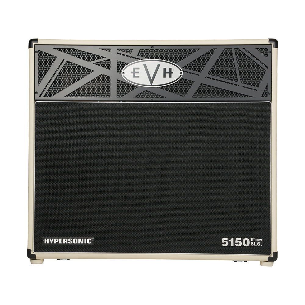 EVH 5150III Hypersonic 6L6 50w 2x12 Combo Amp Ivory Amps / Guitar Amps / Guitar Combos