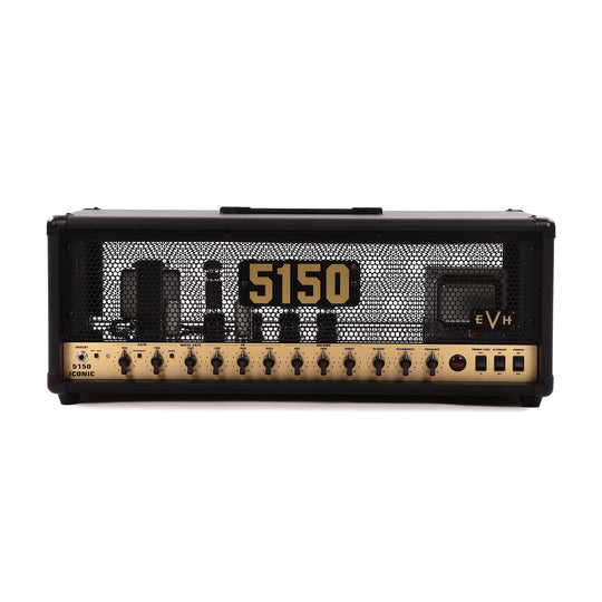 EVH 5150 Iconic Series 80W EL34 Head Black Amps / Guitar Amps / Guitar Heads