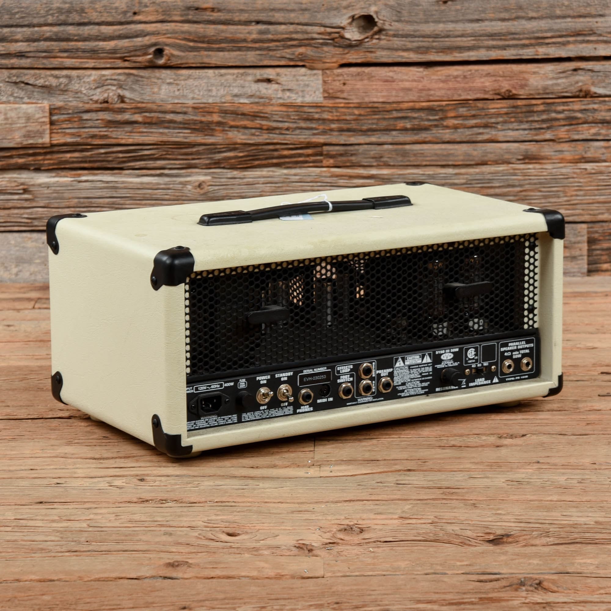 EVH 5150-III 50-Watt Guitar Head Ivory Amps / Guitar Cabinets