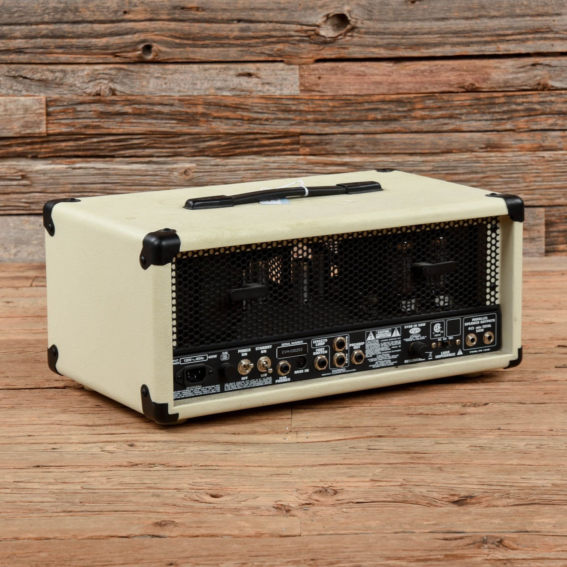 EVH 5150-III 50-Watt Guitar Head Ivory Amps / Guitar Cabinets