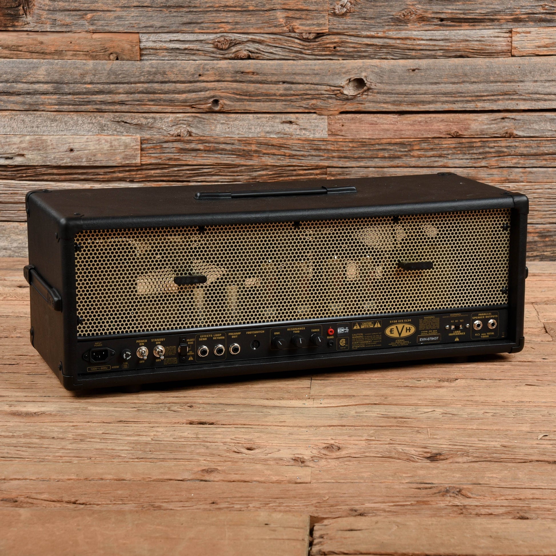 EVH 5150 III S EL34 3-Channel 100-Watt Guitar Amp Head Amps / Guitar Cabinets